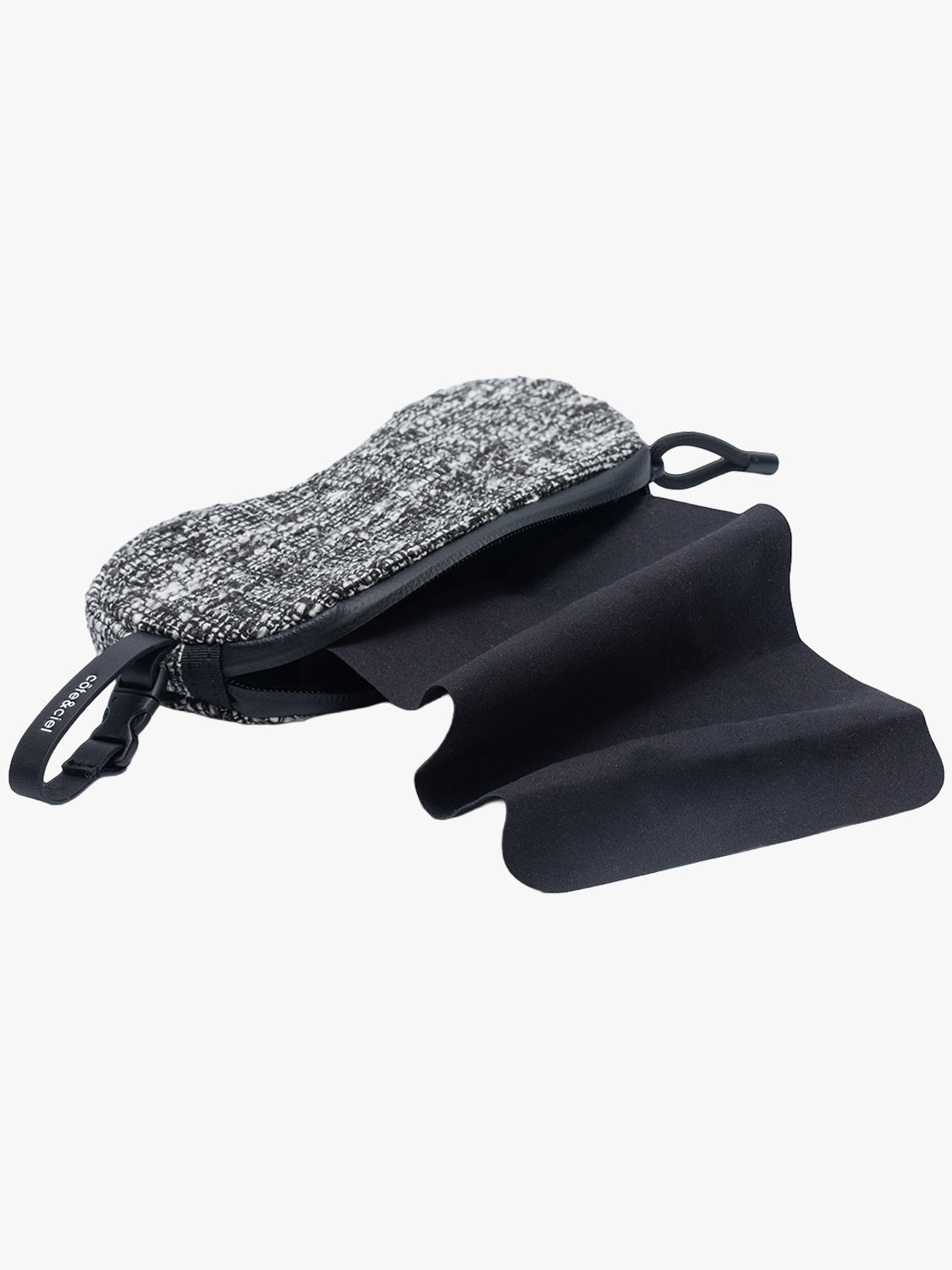 coteetciel Accessory/Eyewear Case Eyewear Pouch Tweed Black & Cream côte&ciel EU 29275