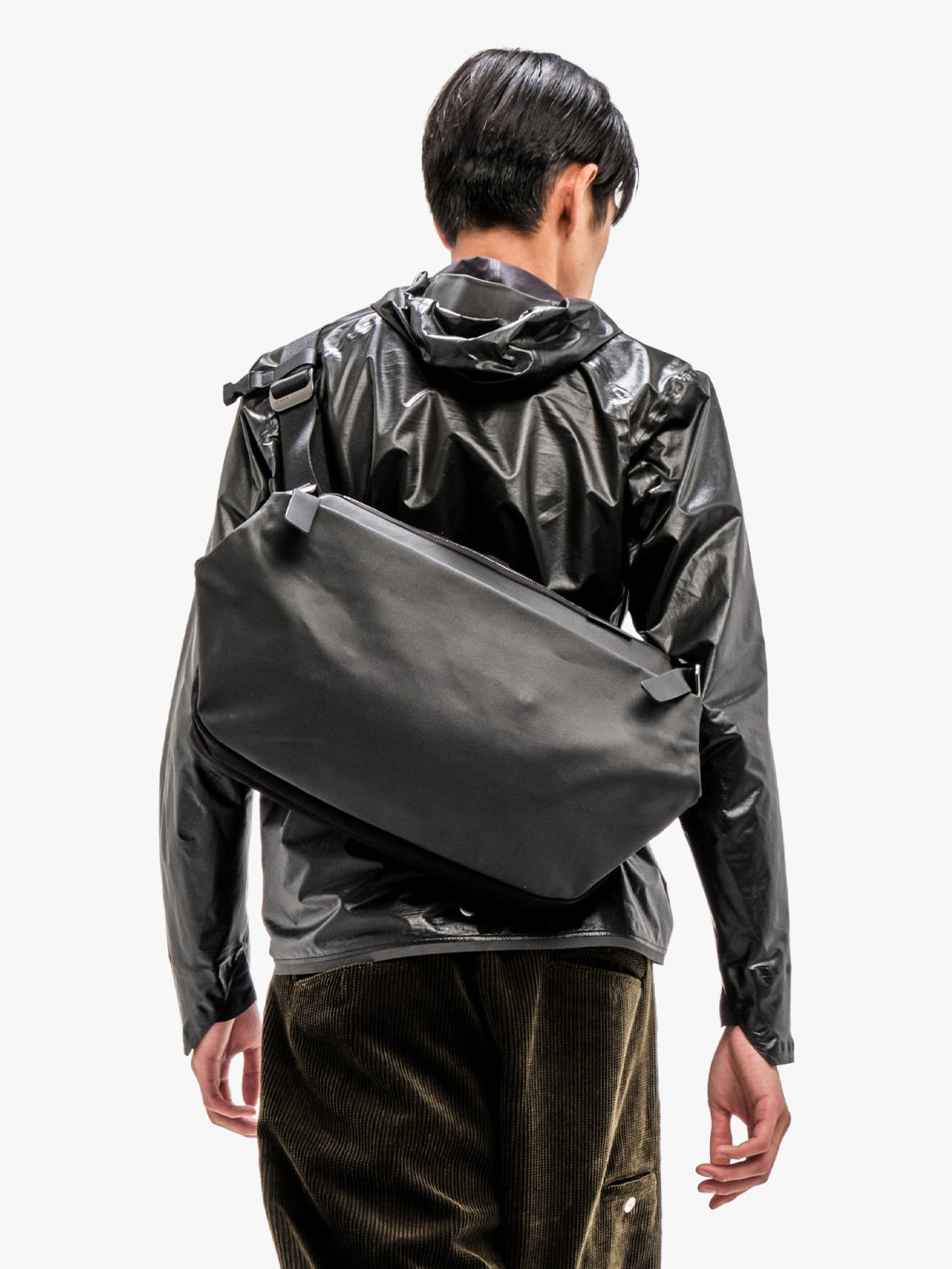 coteetciel Crossbody/Messenger Riss Coated Canvas Black côte&ciel EU 28913