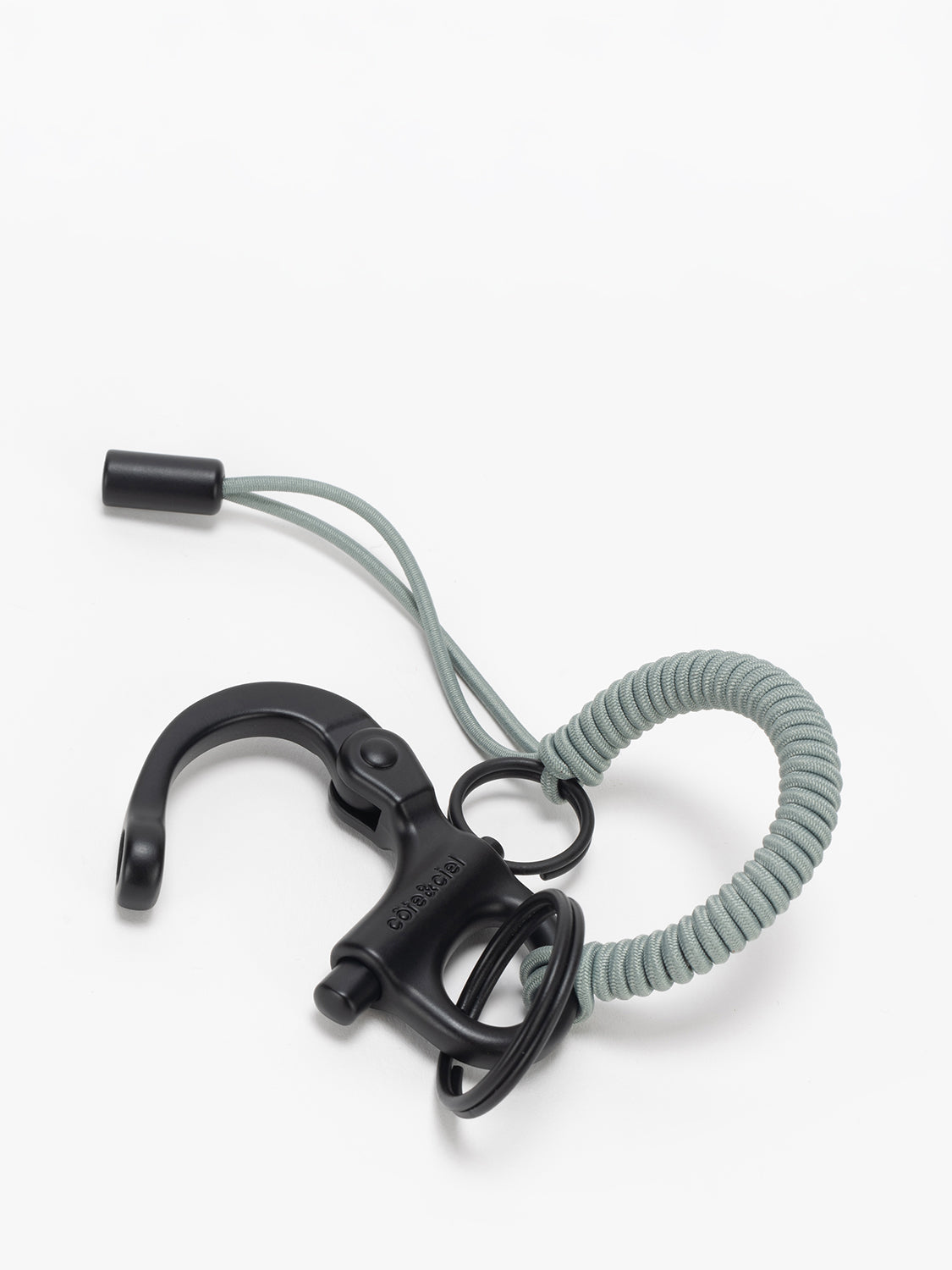 coteetciel Keychain LetGo Keychain Sage Green + Black côte&ciel EU 29174