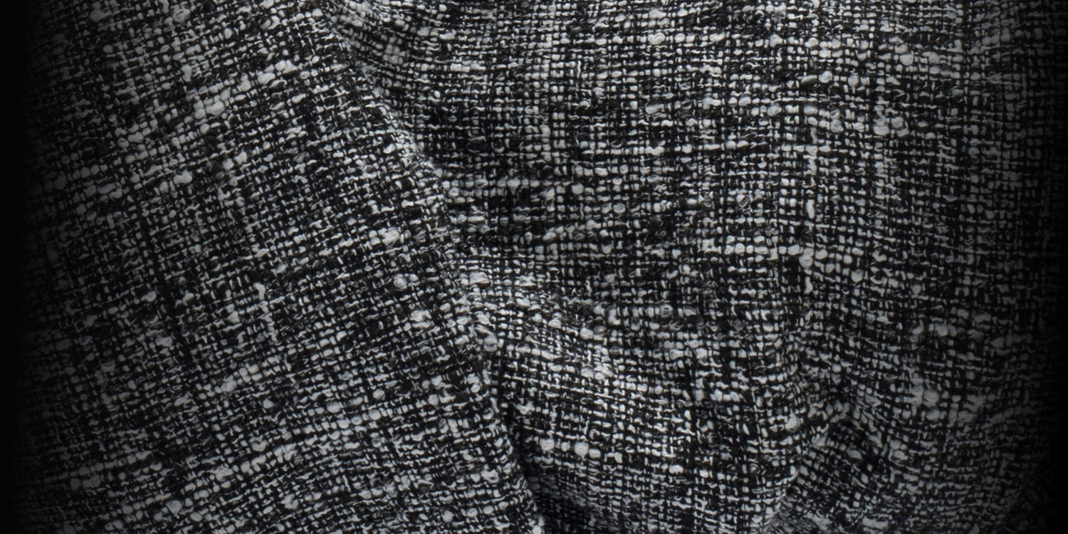 TWEED BLACK&CREAM