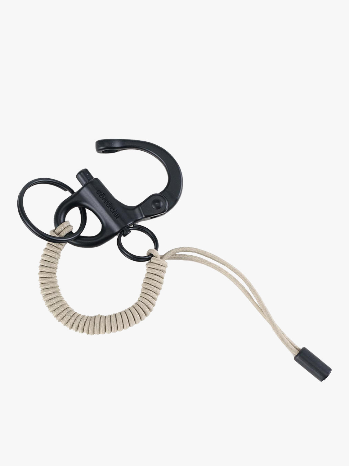 LetGo Keychain Greige/Black