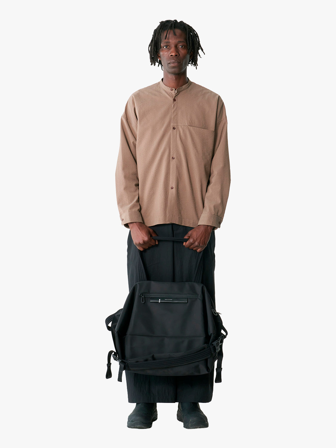 Sanna Sleek Black Bag