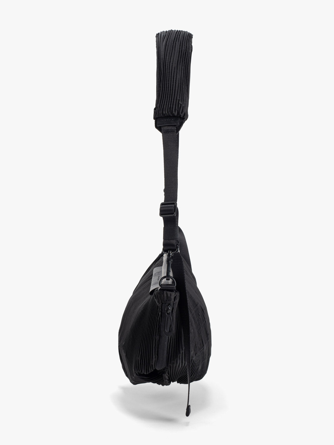 Orne Pleated Black Bag