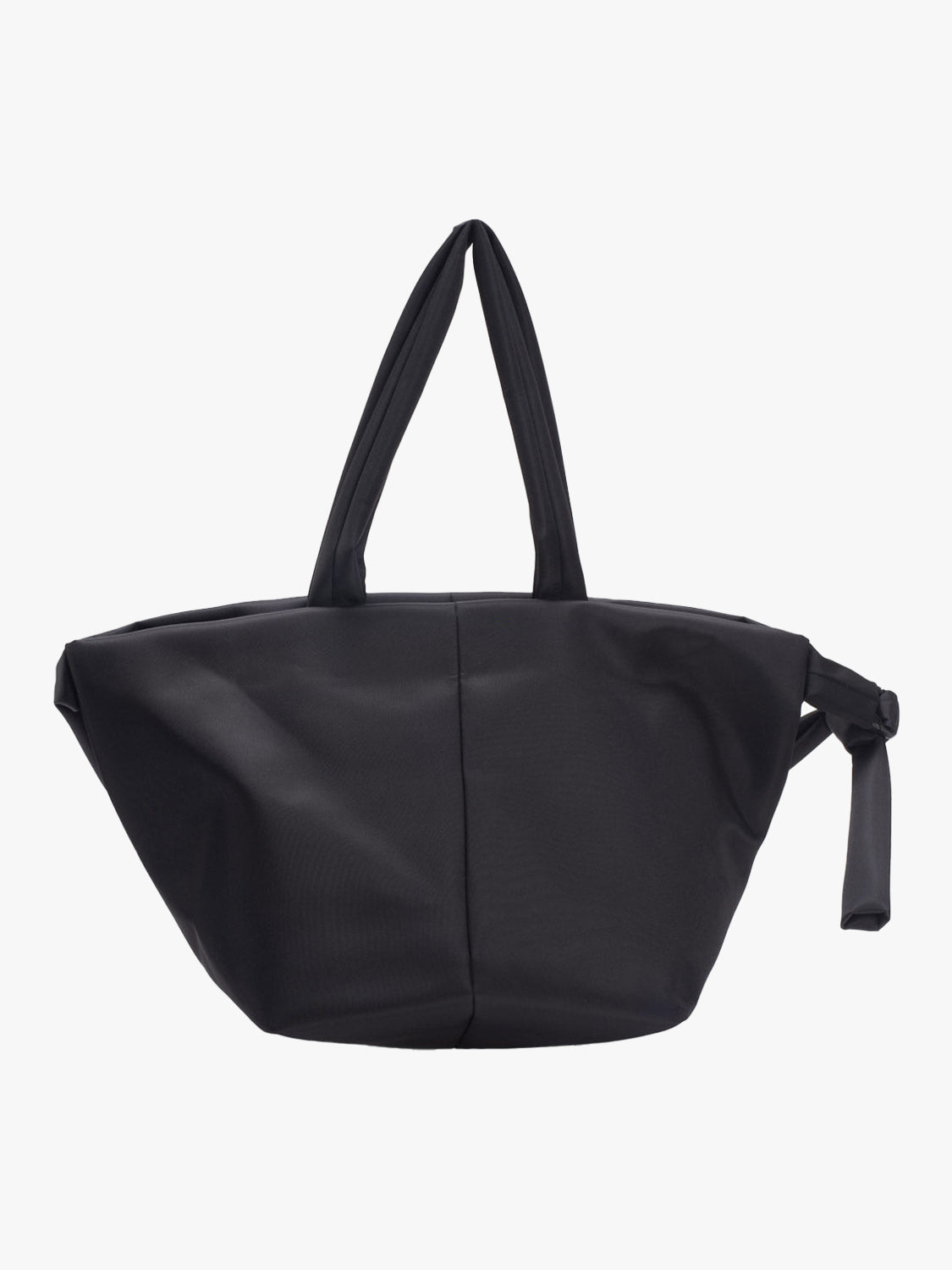 Amu Sleek Nylon Black Bag