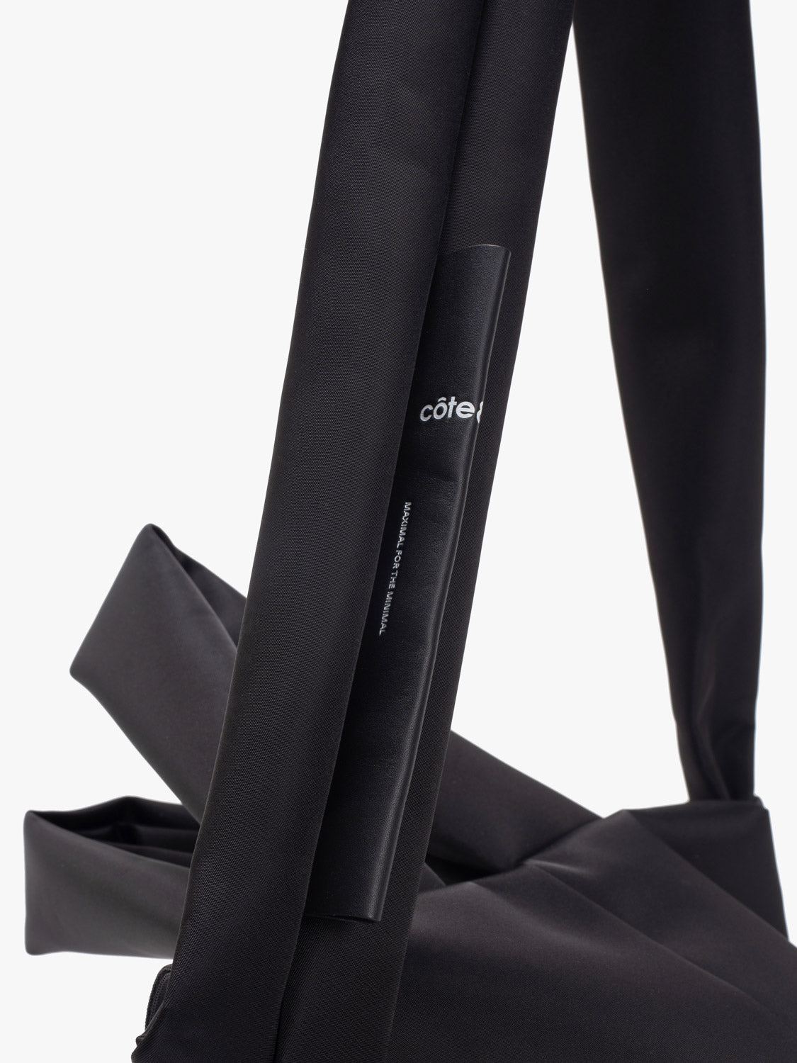 Amu Mini Sleek Nylon Black Bag