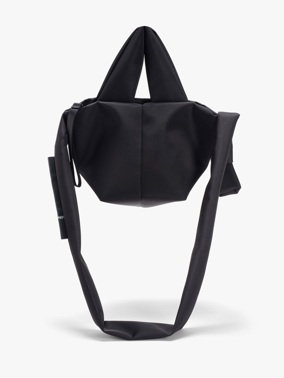 Amu Mini Sleek Nylon Black Bag