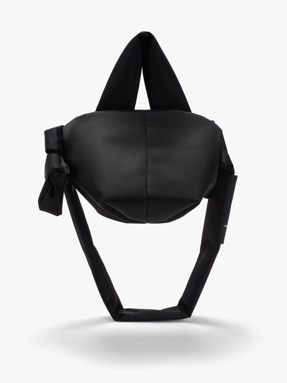 Amu Mini Sleek Nylon Black Bag