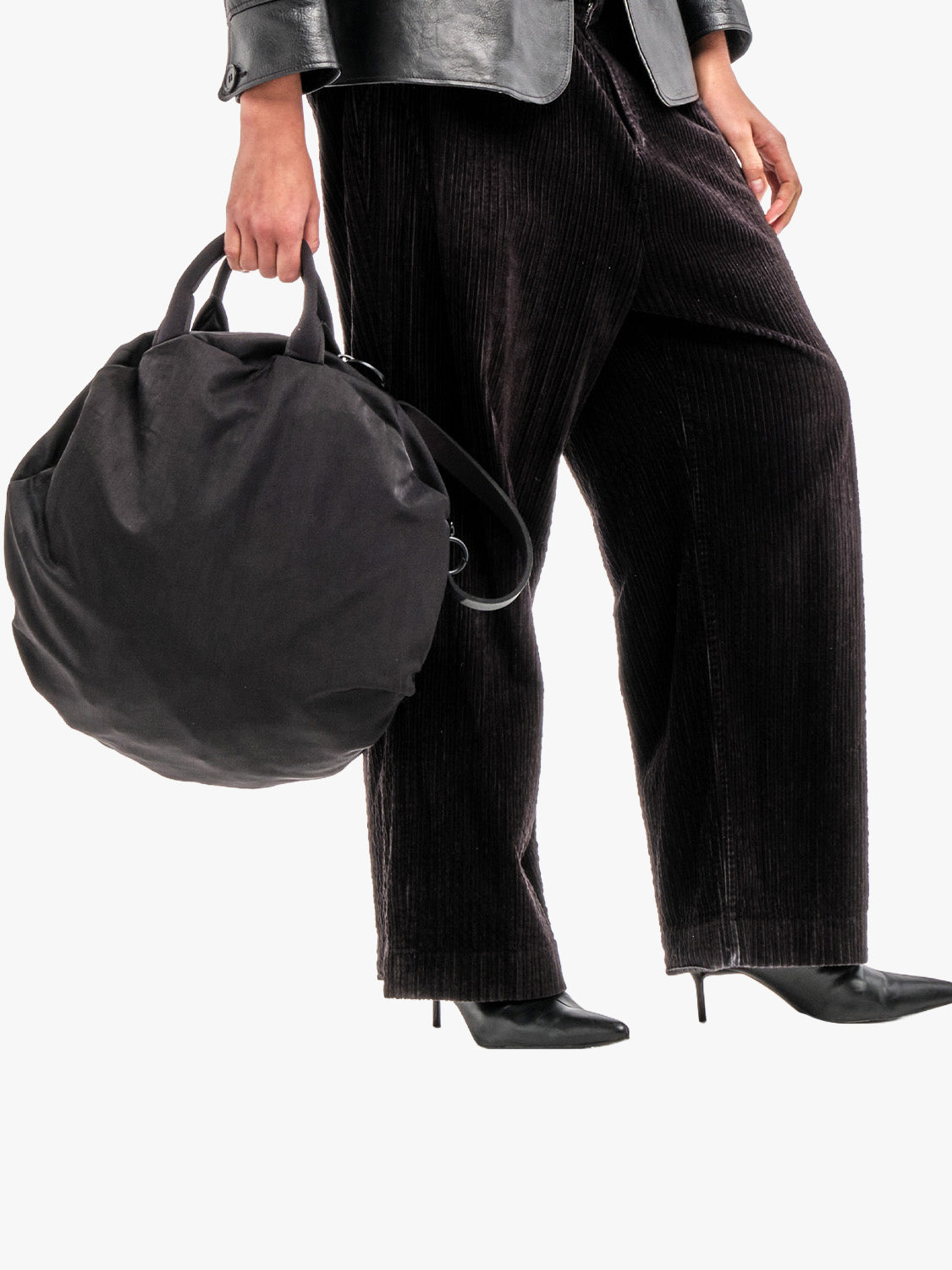 Moselle Smooth Black Backpack