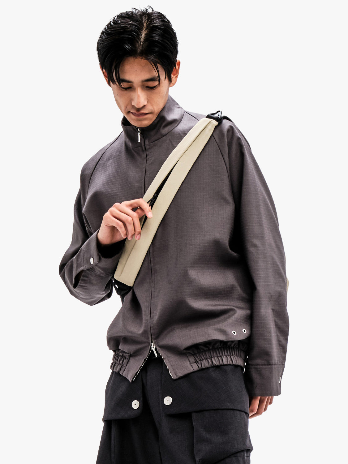 Orne Komatsu Beige Bag