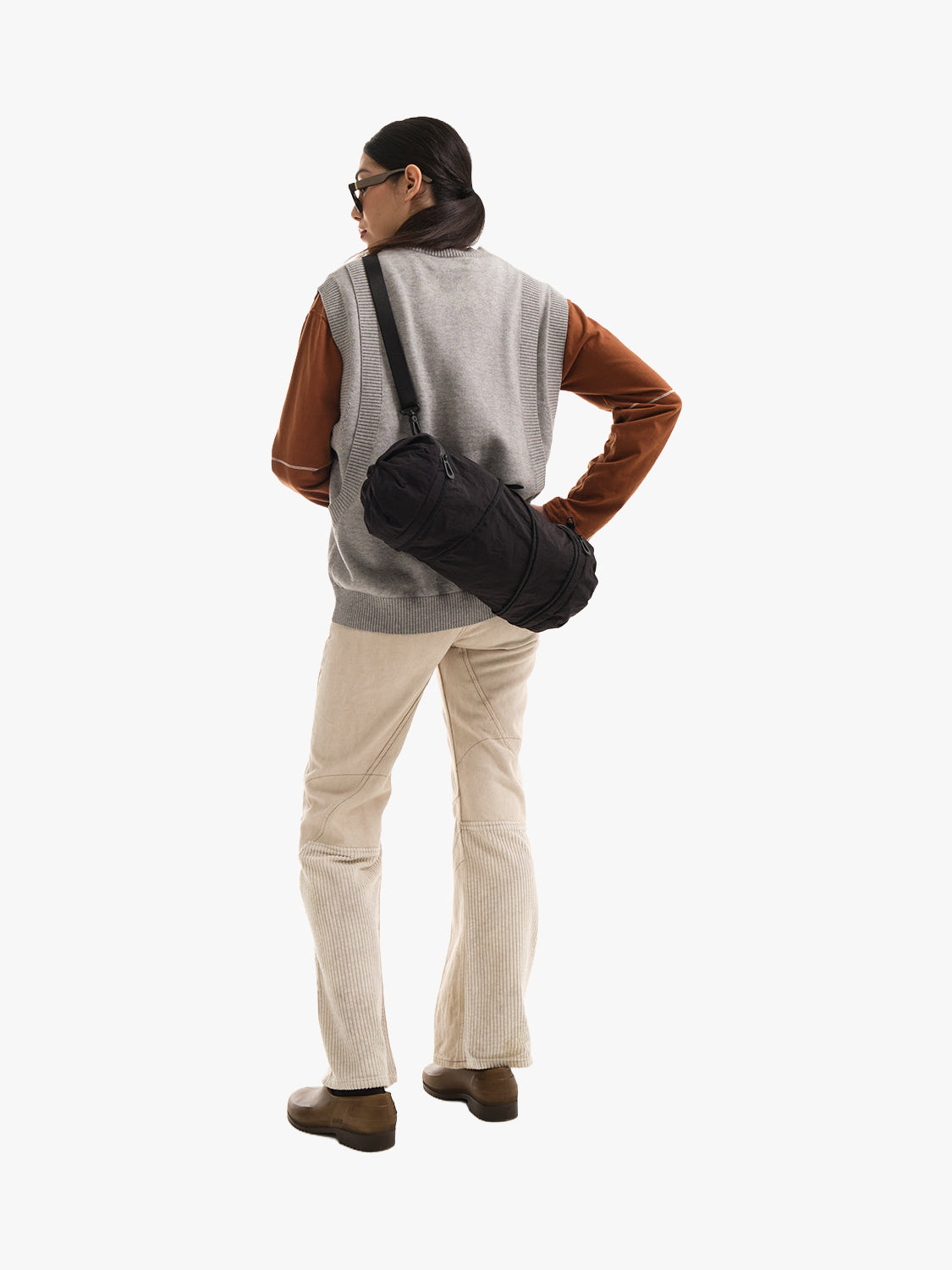 Vikos M Smooth Black Bag