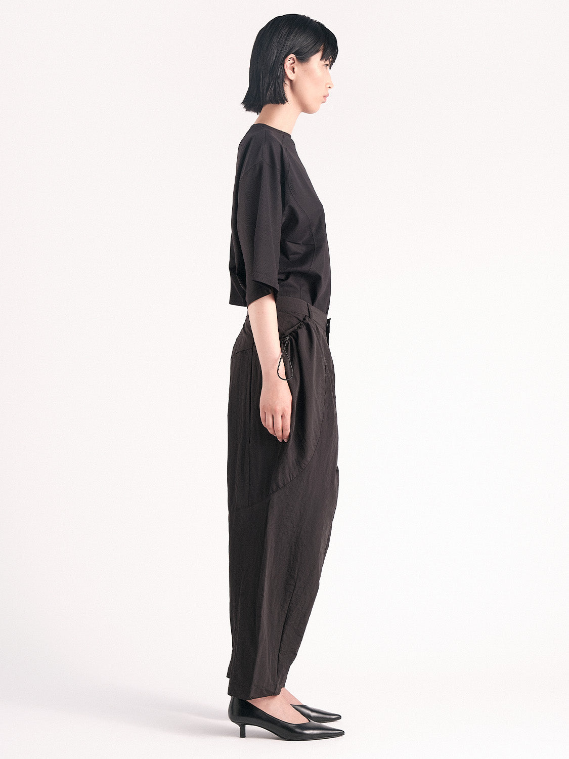 Coordinate Pants Black