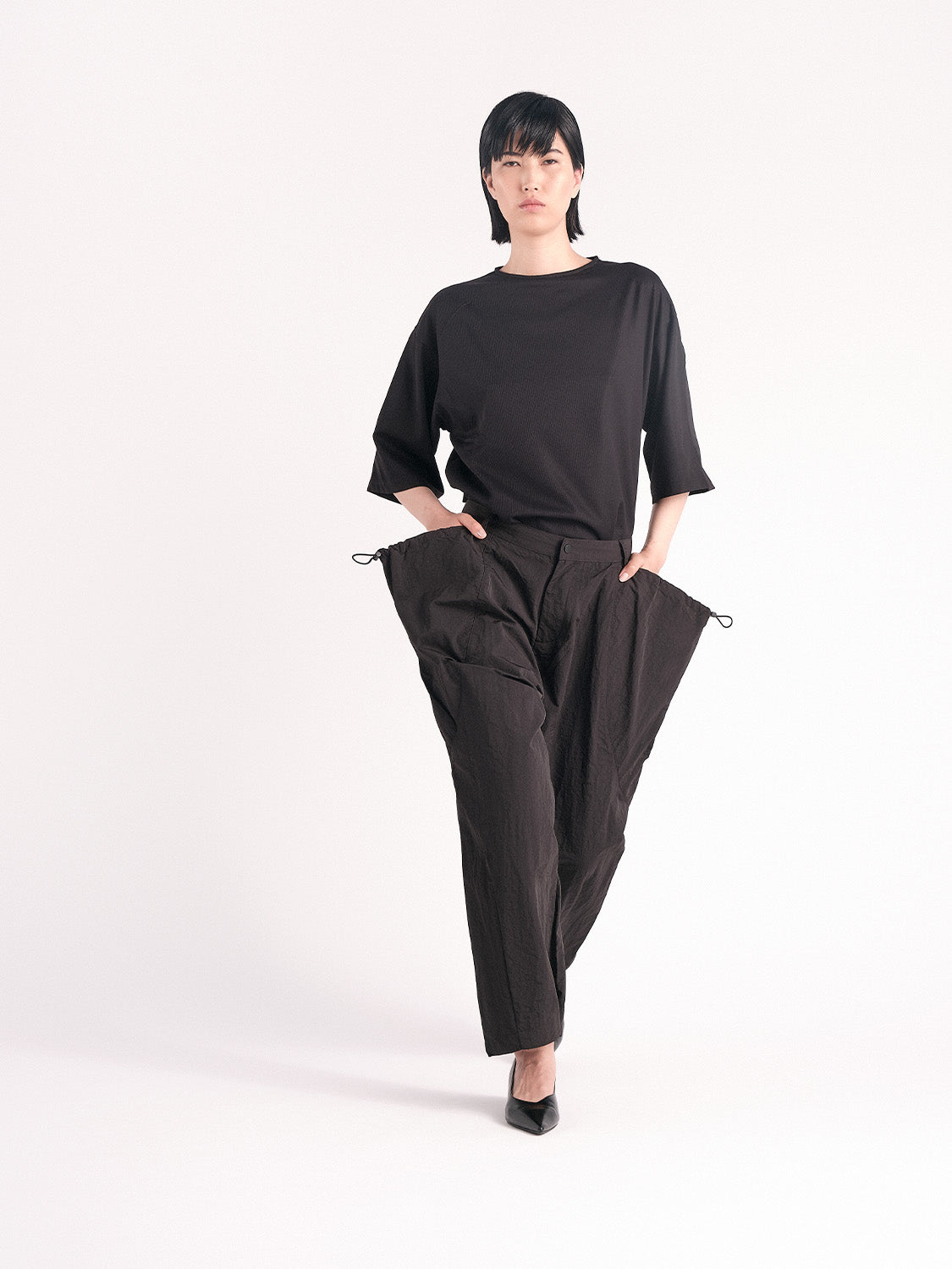 Coordinate Pants Black