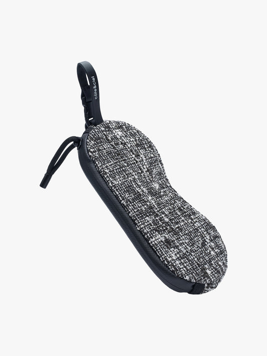 coteetciel Accessory/Eyewear Case Eyewear Pouch Tweed Black & Cream côte&ciel EU 29275