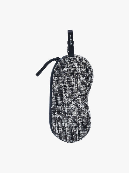 coteetciel Accessory/Eyewear Case Eyewear Pouch Tweed Black & Cream côte&ciel EU 29275