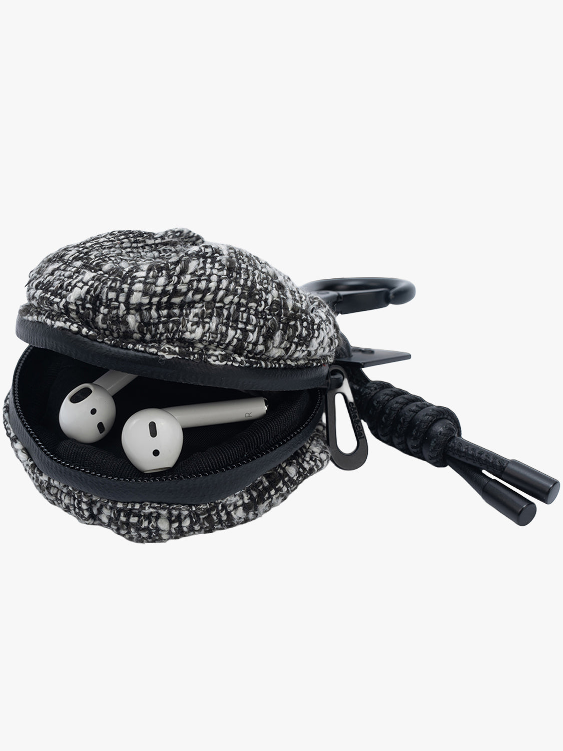 coteetciel Accessory/Pouch Aóos Nano Tweed Black & Cream côte&ciel EU 29276
