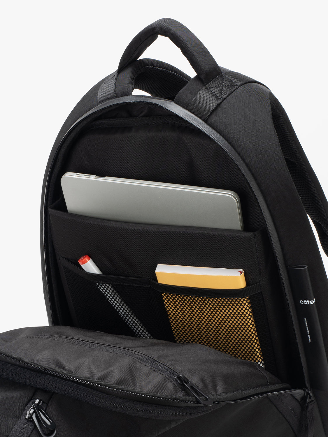 coteetciel Backpack Isar M Round Carbon Black côte&ciel EU 29201