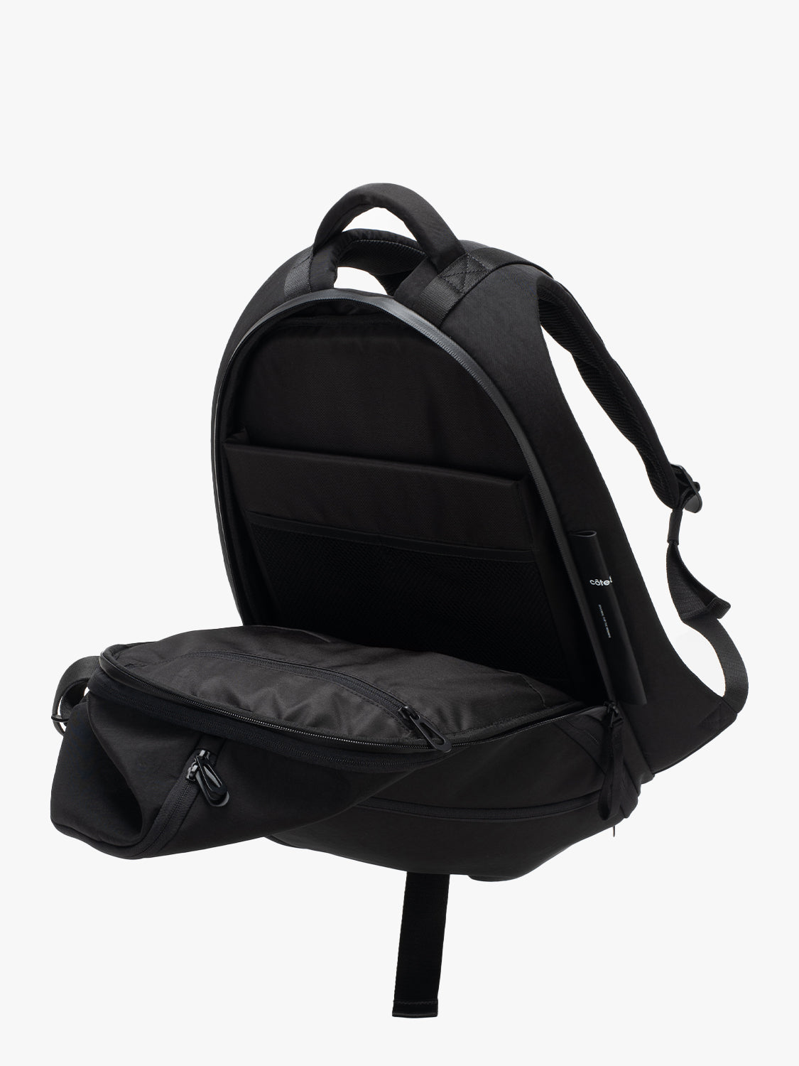 coteetciel Backpack Isar M Round Carbon Black côte&ciel EU 29201