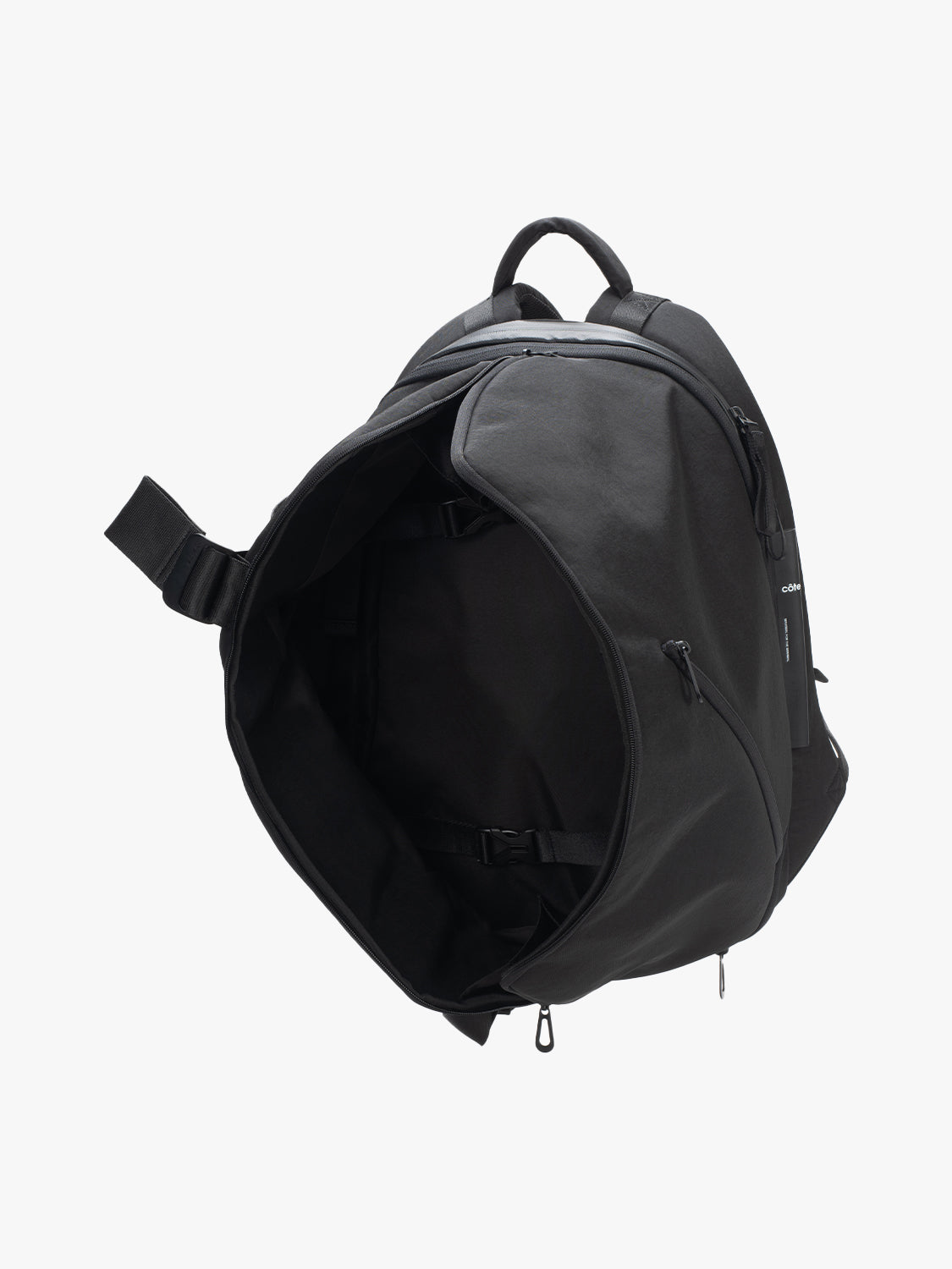 coteetciel Backpack Isar M Round Carbon Black côte&ciel EU 29201