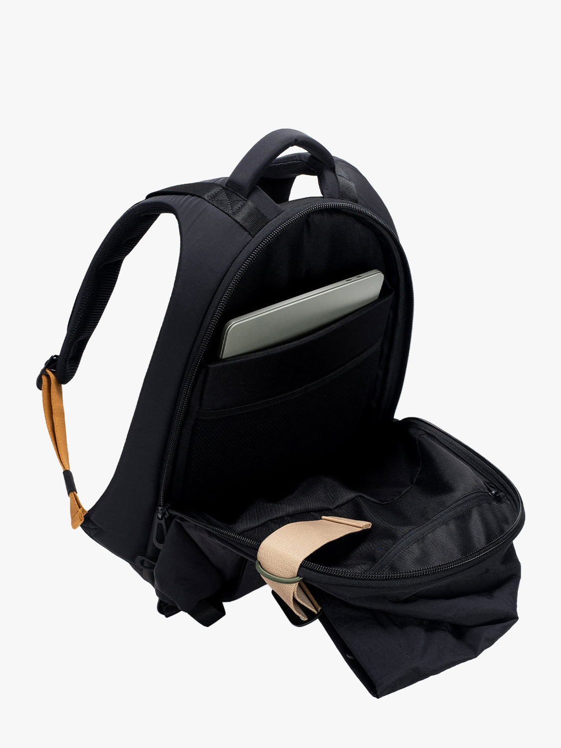 coteetciel Backpack Isar M Smooth Black Colour Accent Backpack côte&ciel EU 29168