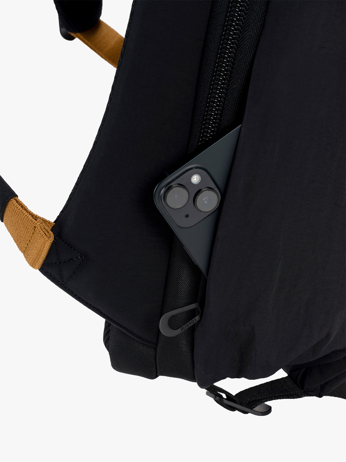 coteetciel Backpack Isar M Smooth Black Colour Accent Backpack côte&ciel EU 29168