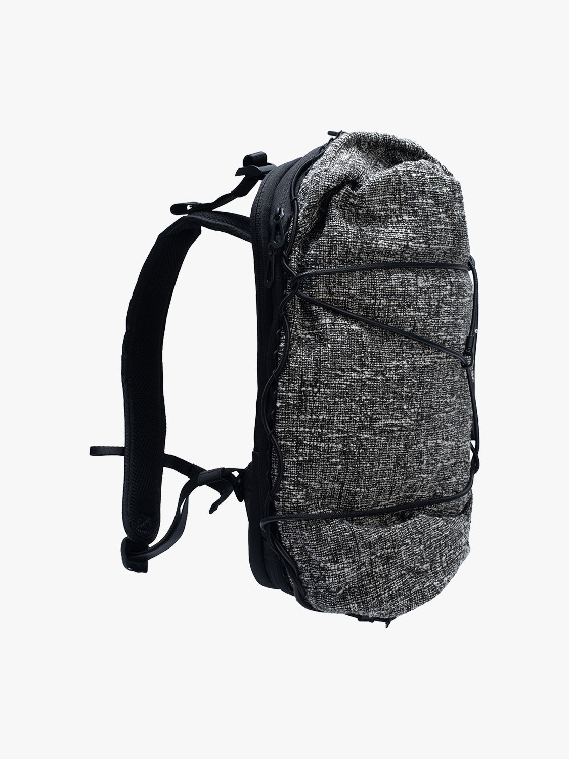 coteetciel Backpack Ladon Tweed Black & Cream côte&ciel EU 29273