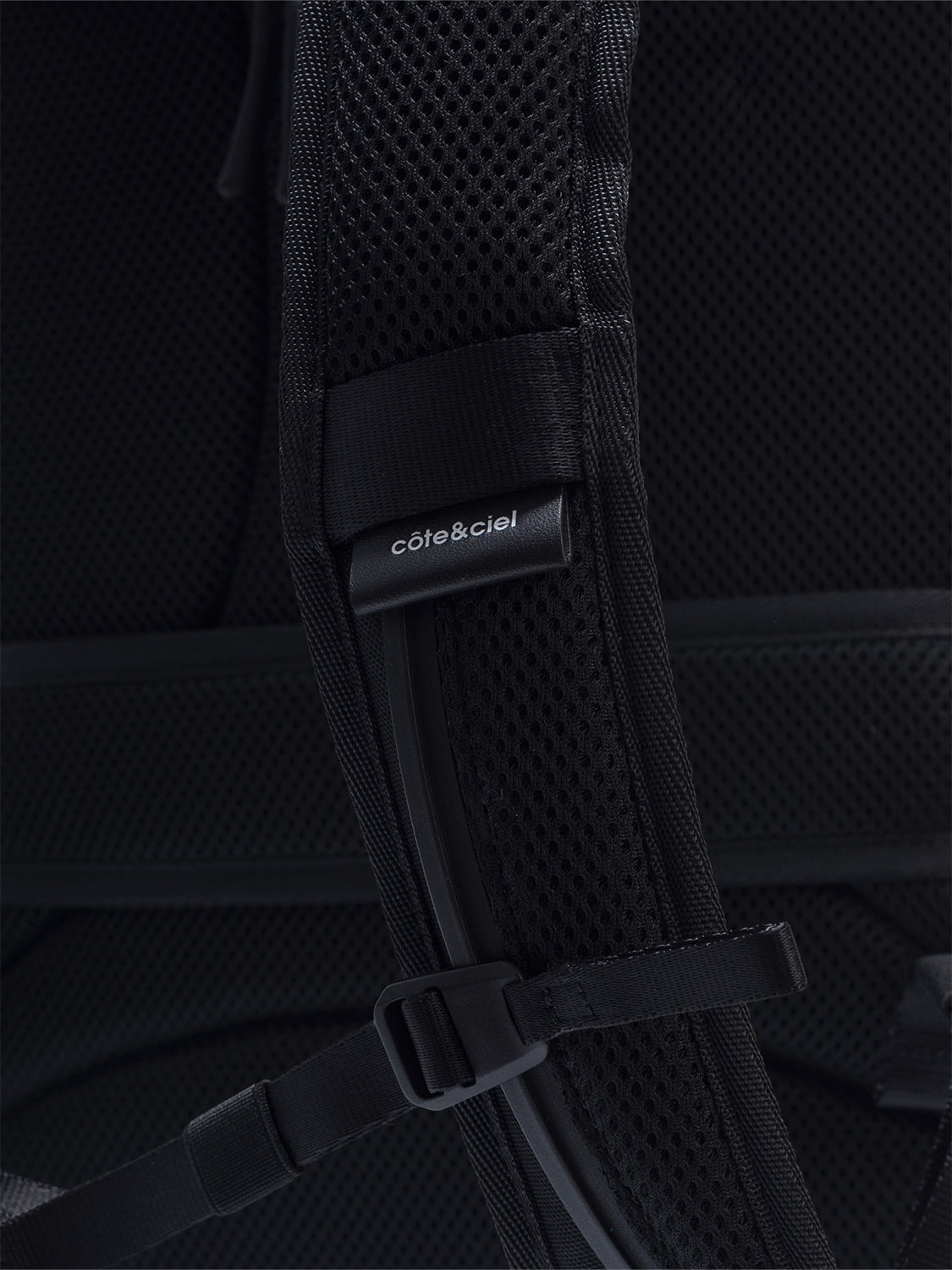 coteetciel Backpack Ladon Tweed Black & Cream côte&ciel EU 29273