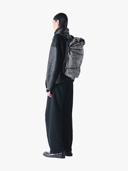 coteetciel Backpack Ladon Tweed Black & Cream côte&ciel EU 29273