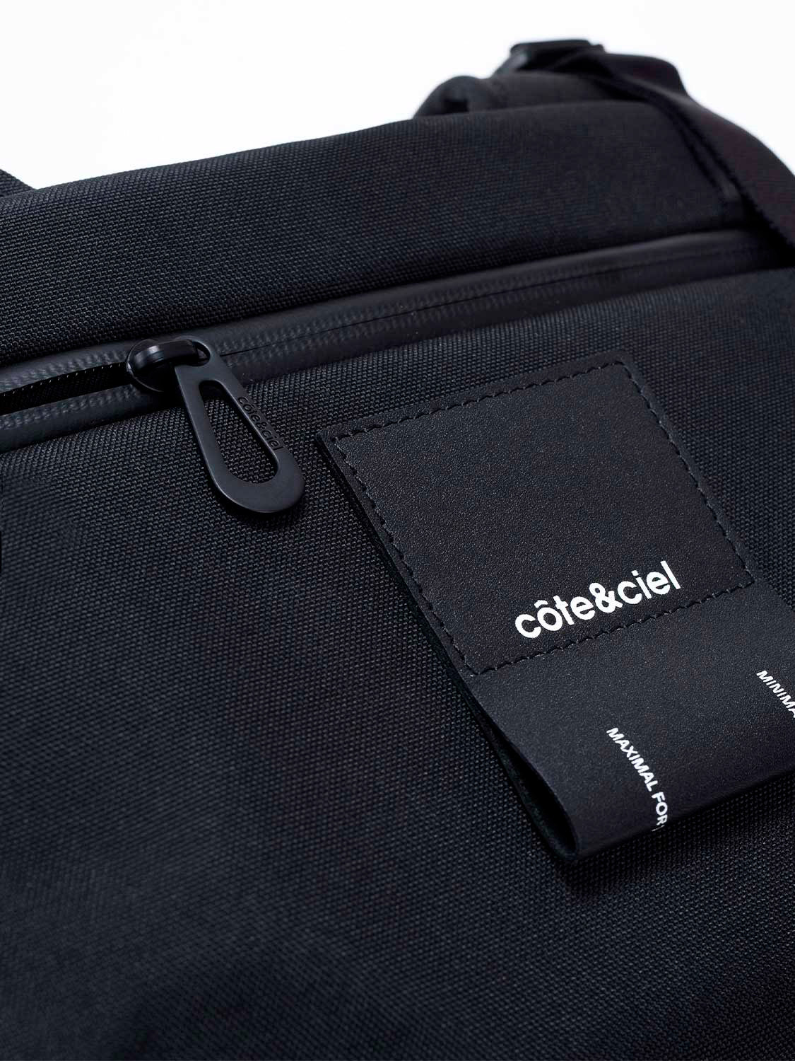 coteetciel Backpack Saru EcoYarn Black côte&ciel EU 28958