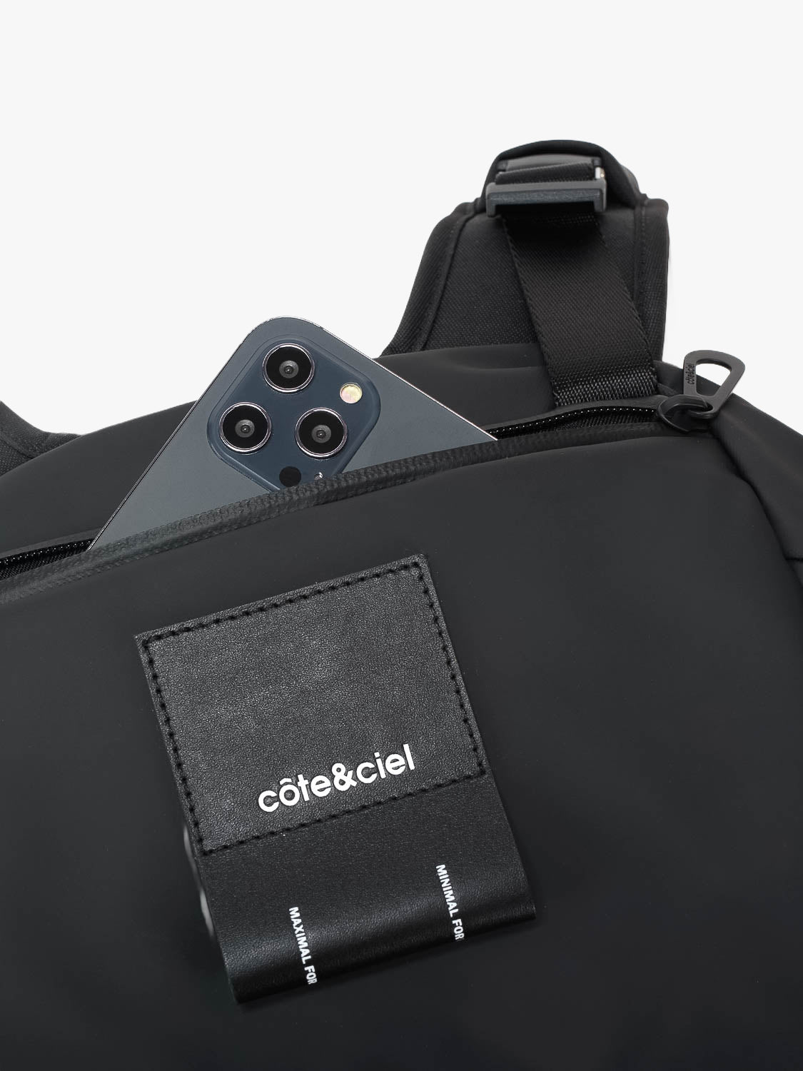 coteetciel Backpack Saru Obsidian Black côte&ciel EU 29027