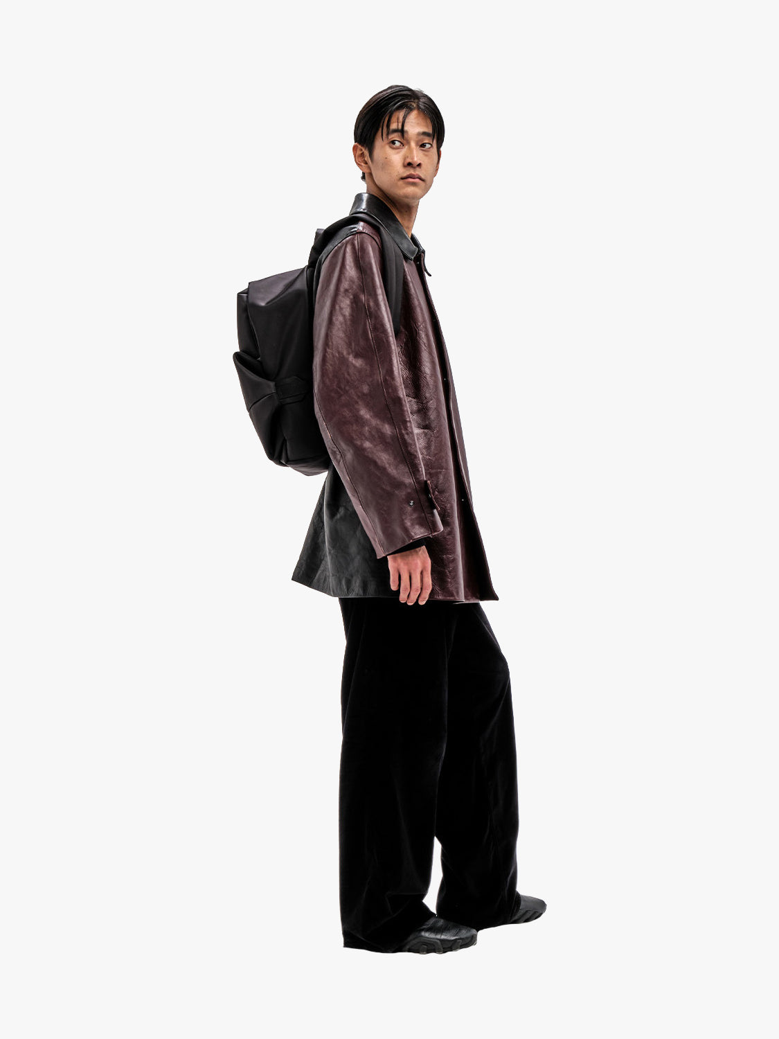 coteetciel Backpack Sava M Sleek Nylon Black Backpack côte&ciel EU 29111