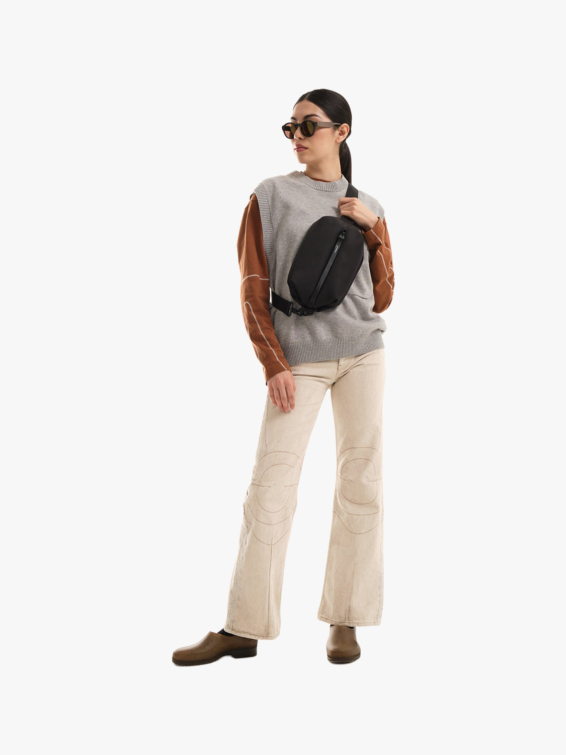 coteetciel Crossbody/Sling Bag Ens Sleek Black Bag côte&ciel EU 29152