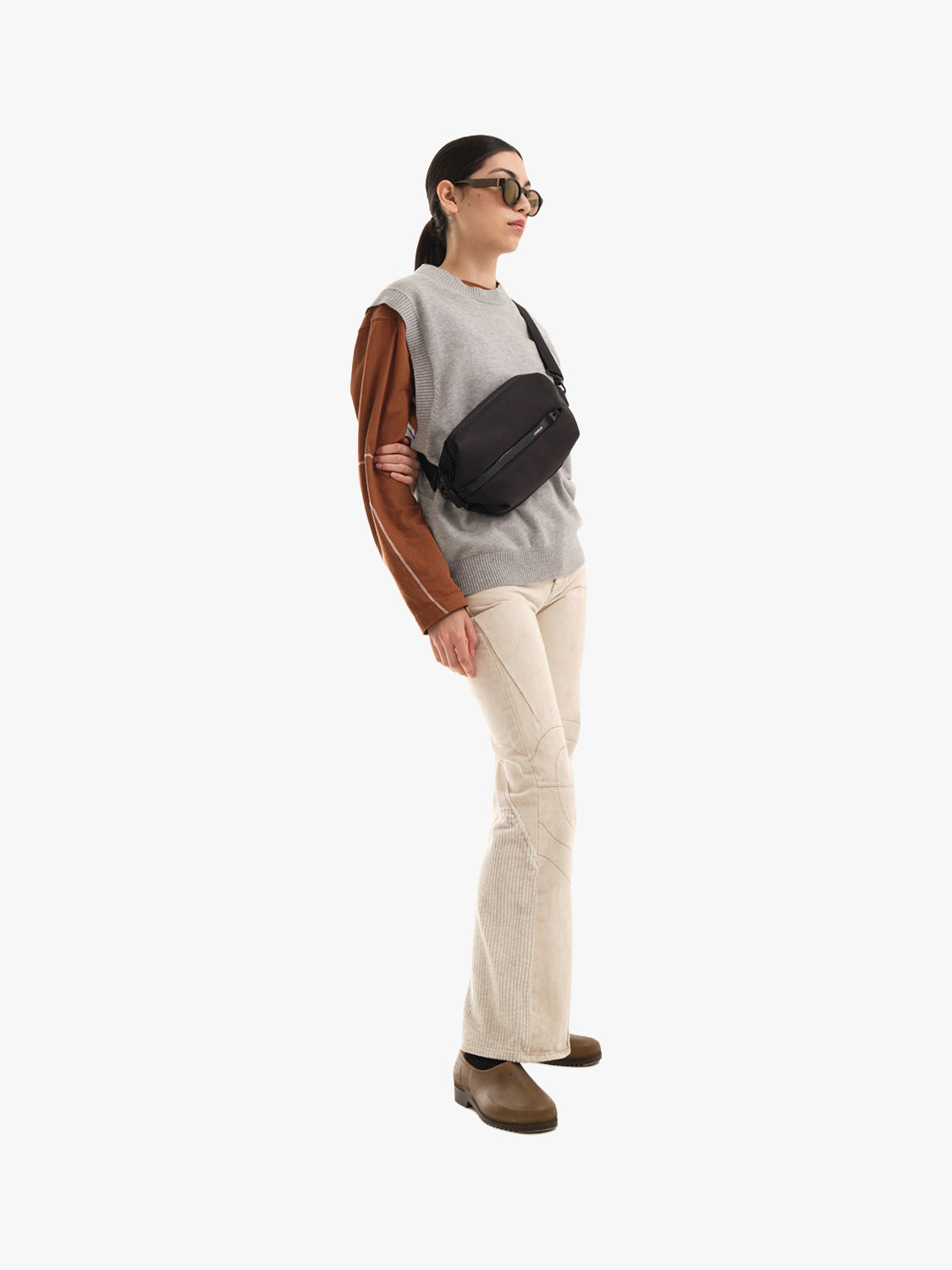 coteetciel Crossbody/Sling Bag Ens Sleek Black Bag côte&ciel EU 29152