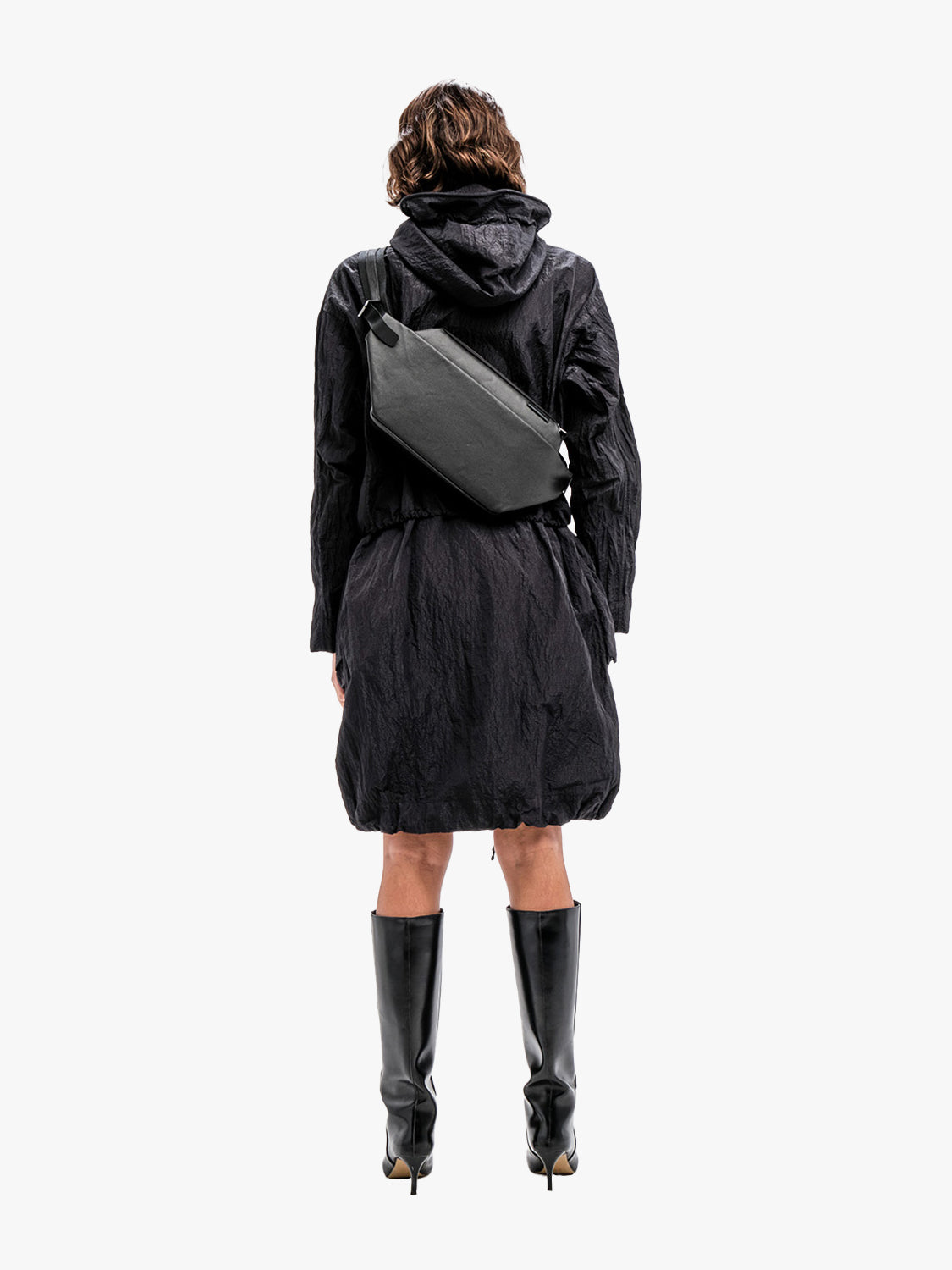 coteetciel Crossbody/Sling Bag Isarau M Coated Canvas Black côte&ciel EU 28395