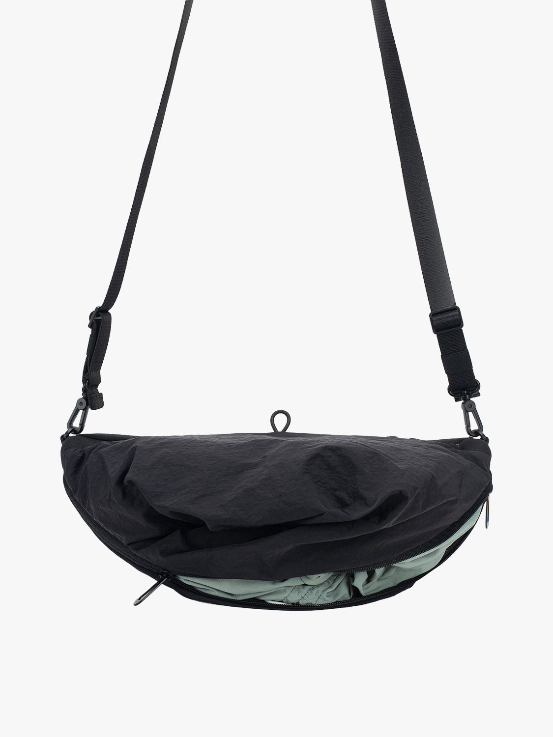 coteetciel Crossbody/Sling Bag Orne Smooth Black & Sage Green côte&ciel EU 29159