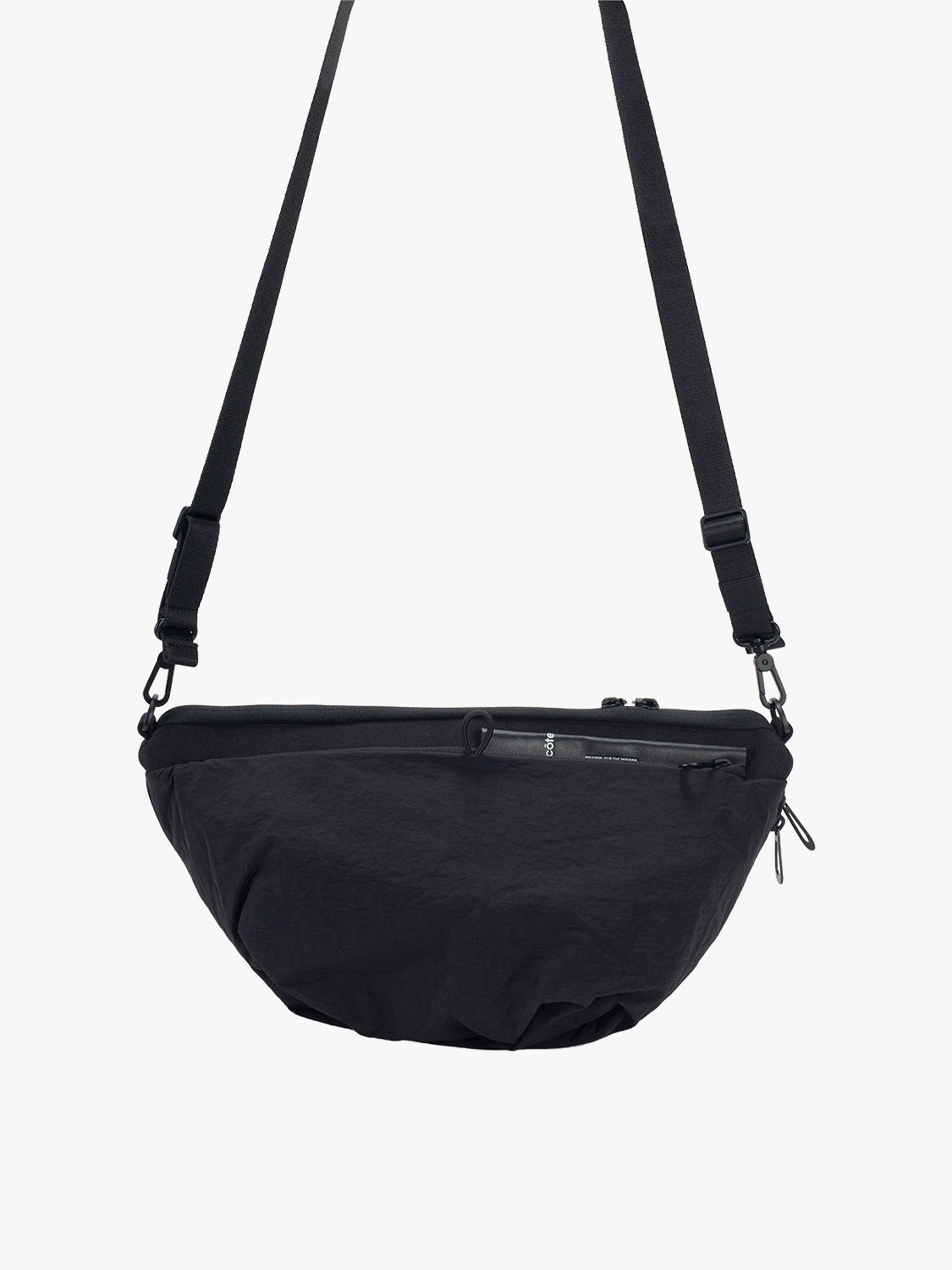 coteetciel Crossbody/Sling Bag Orne Smooth Black & Sage Green côte&ciel EU 29159