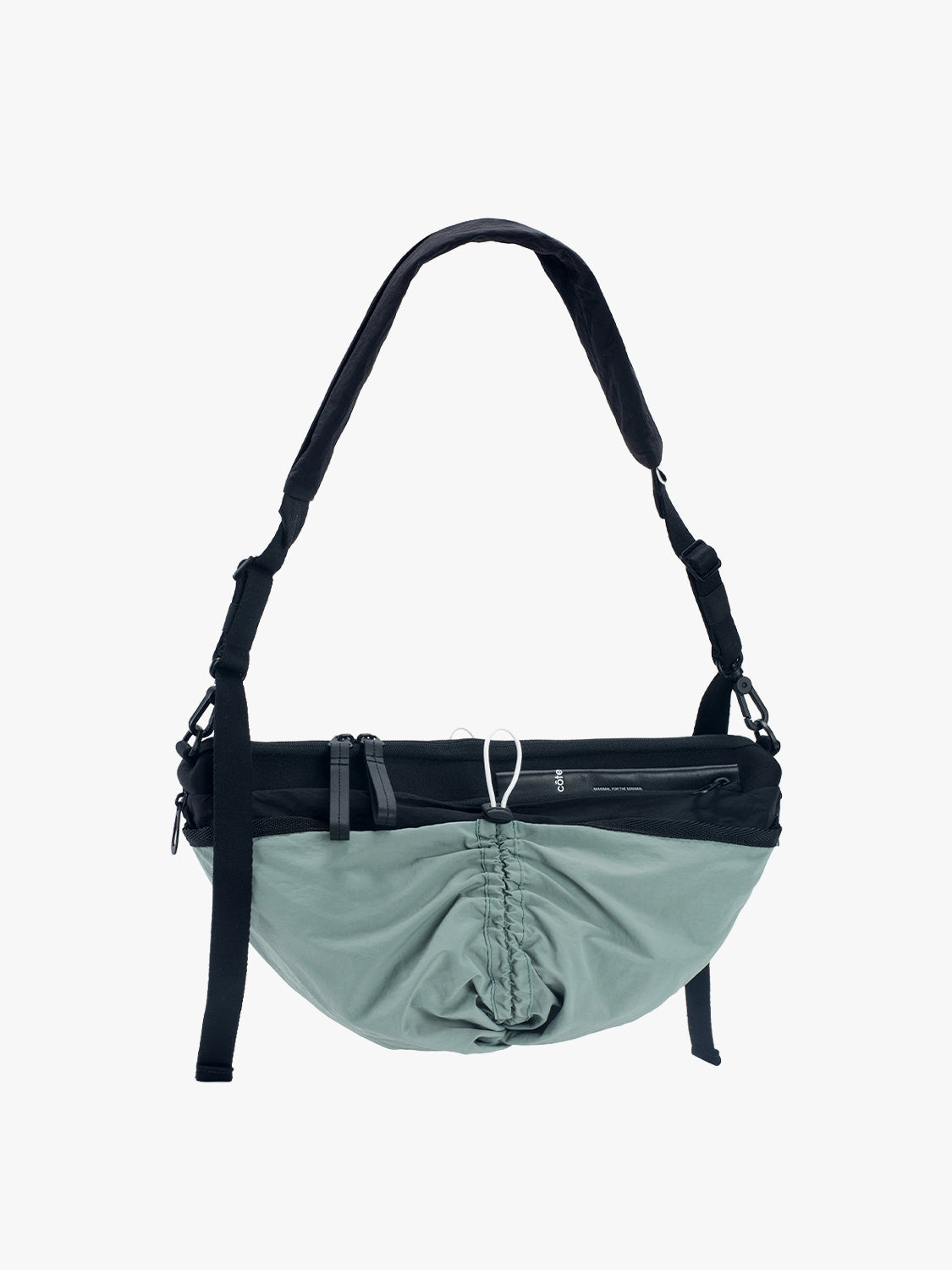 coteetciel Crossbody/Sling Bag Orne Smooth Black & Sage Green côte&ciel EU 29159