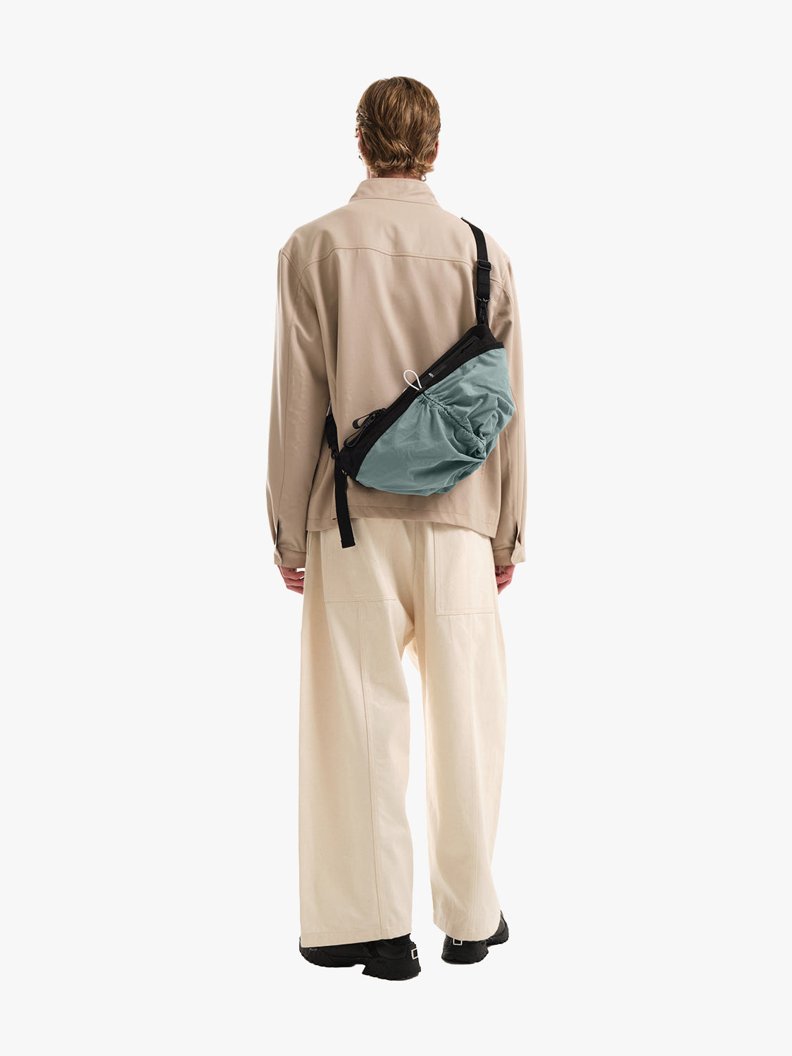 coteetciel Crossbody/Sling Bag Orne Smooth Black & Sage Green côte&ciel EU 29159