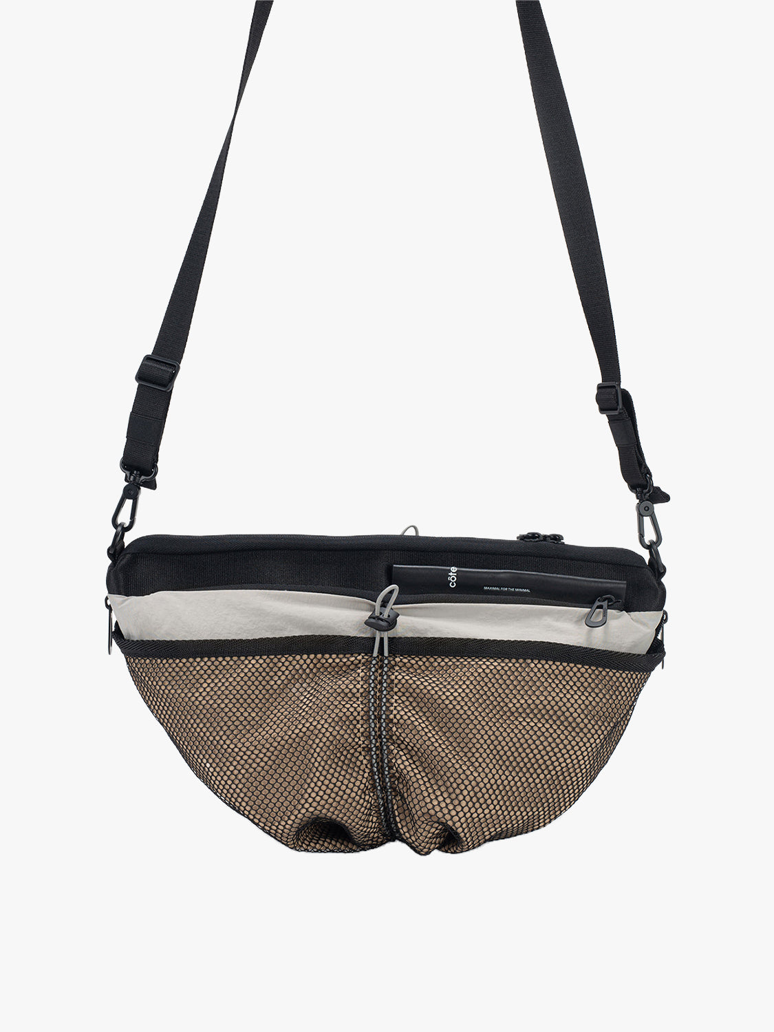 coteetciel Crossbody/Sling Bag Orne Smooth Light Grey & Sand côte&ciel EU 29158