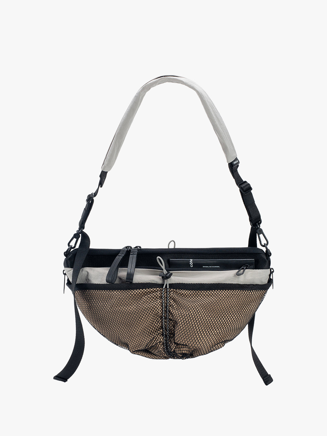 coteetciel Crossbody/Sling Bag Orne Smooth Light Grey & Sand côte&ciel EU 29158
