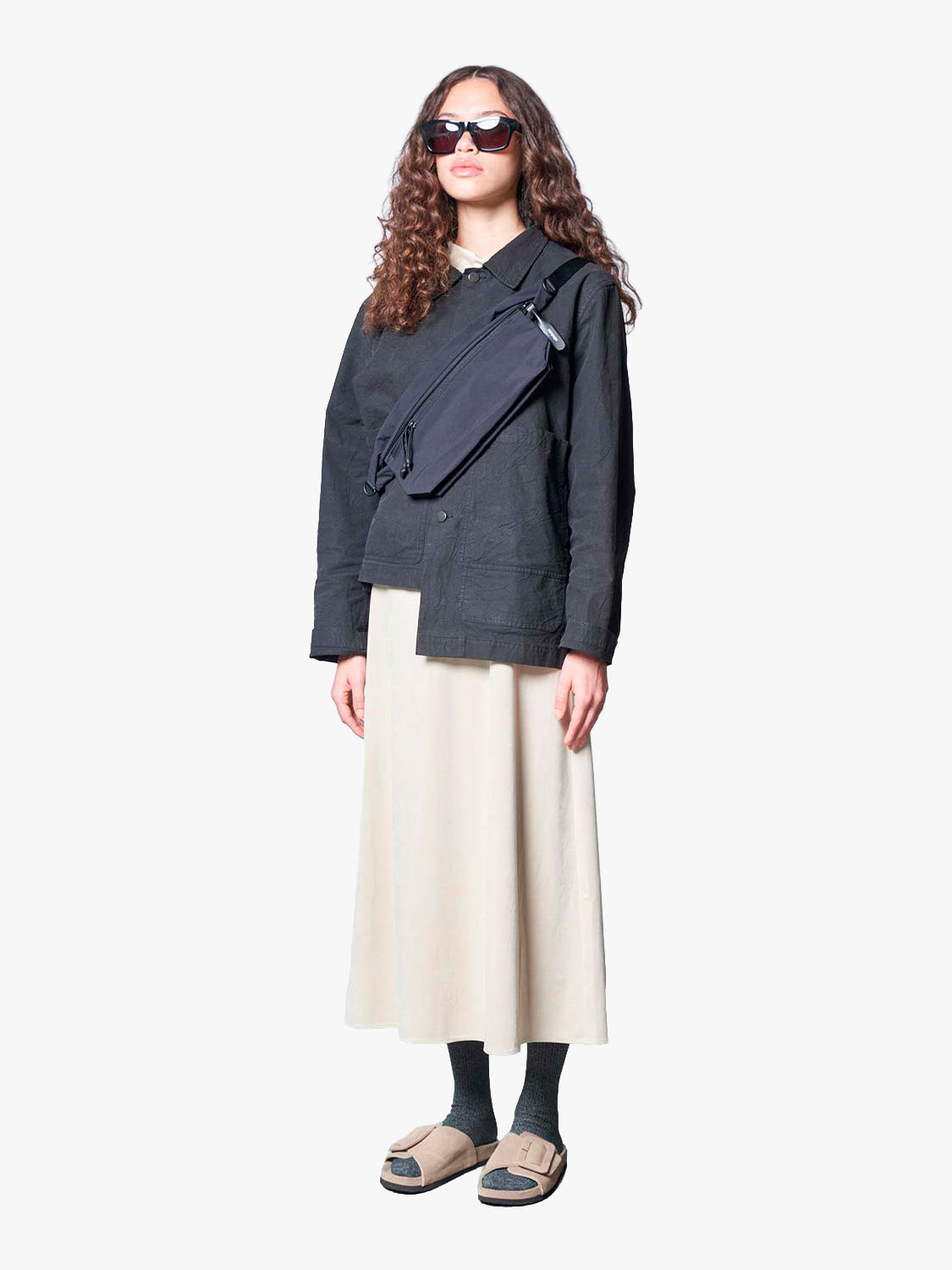 coteetciel Crossbody/Sling/Waist Bag Adda Plus Komatsu Onibegie Nylon Black côte&ciel EU 29013