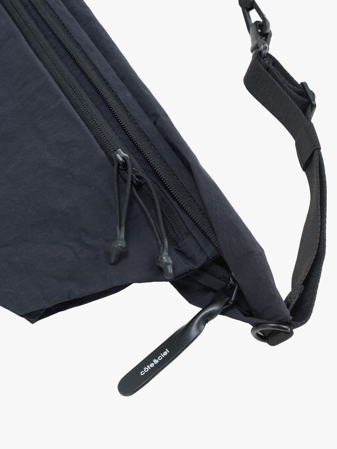 coteetciel Crossbody/Sling/Waist Bag Adda Plus Komatsu Onibegie Nylon Black côte&ciel EU 29013