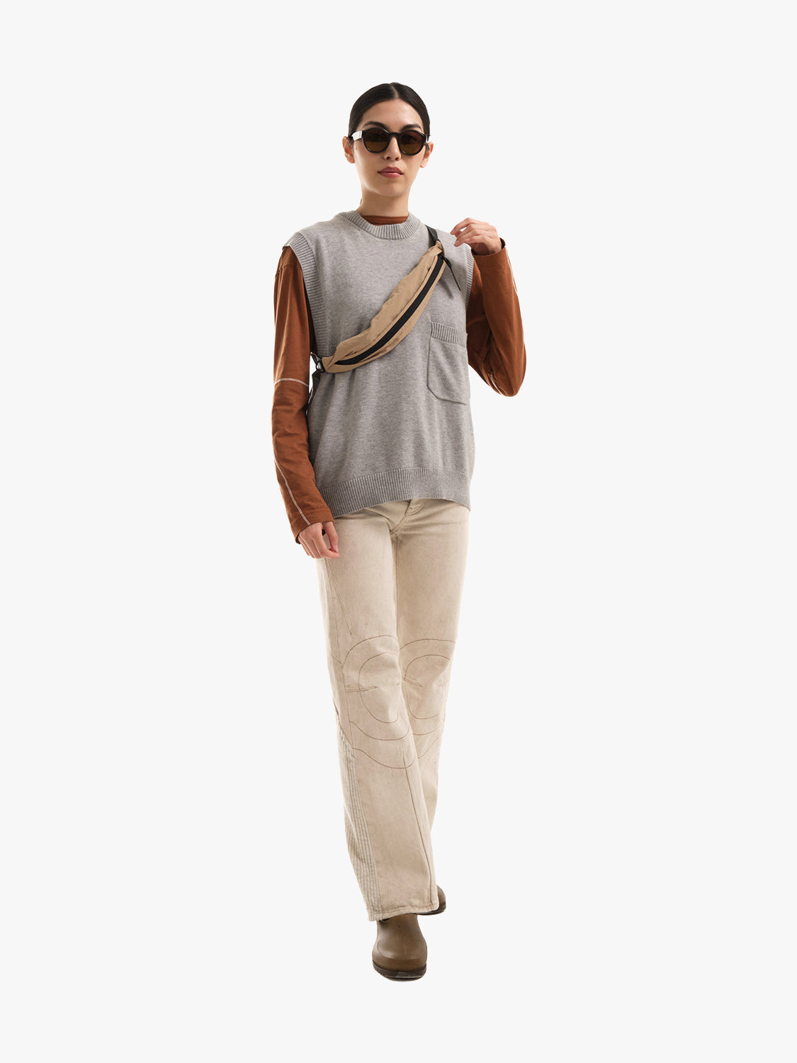 coteetciel Crossbody/Sling/Waist Bag Adda Plus Smooth Sand côte&ciel EU 29162