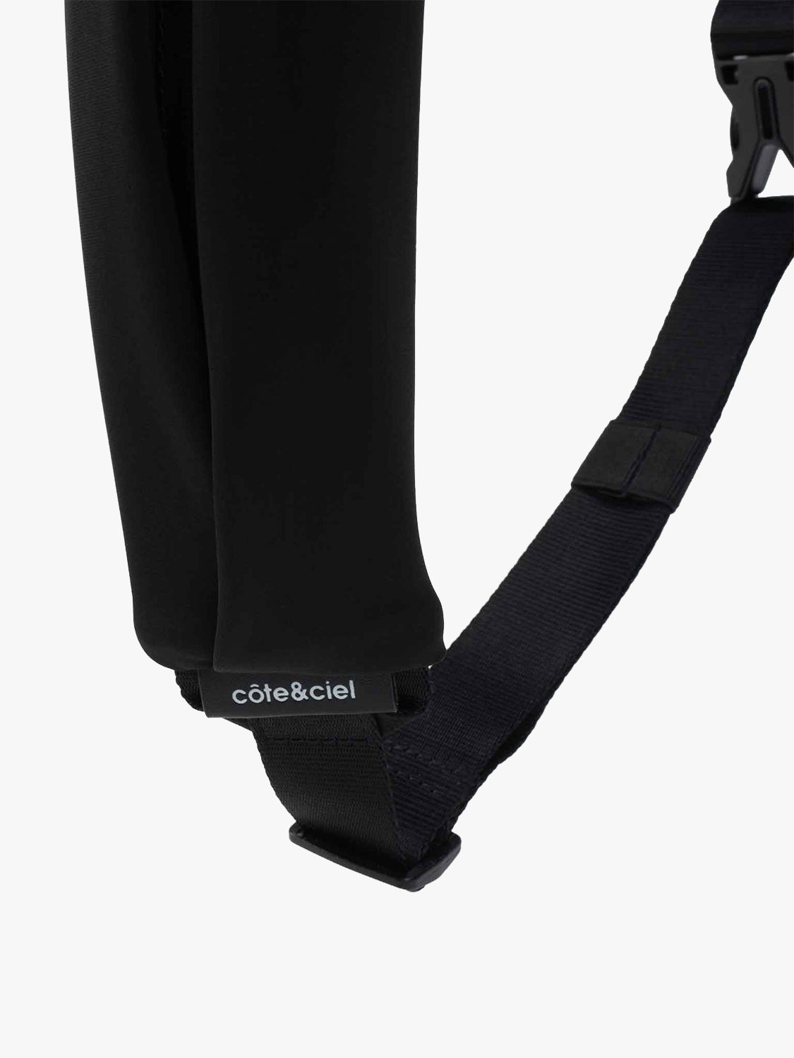 coteetciel Crossbody/Sling/Waist Bag Adda Sleek Black Shoulder Strap côte&ciel EU 29084