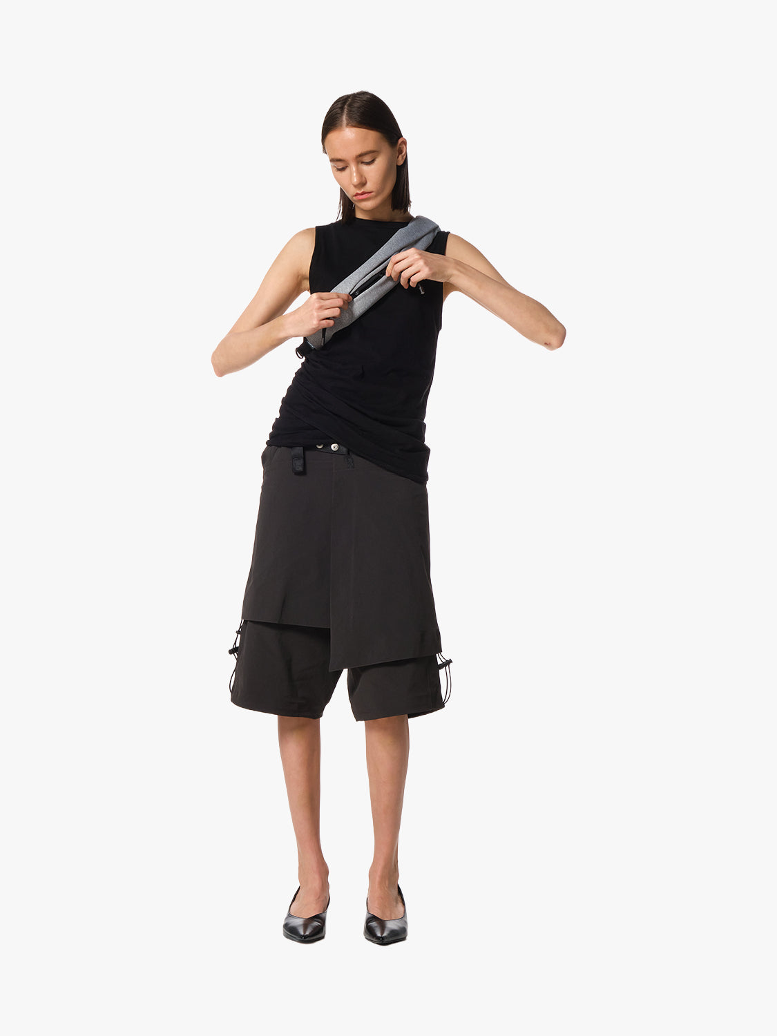 coteetciel Crossbody/Sling/Waist Bag Adda Woven Concrete Grey côte&ciel EU 29241