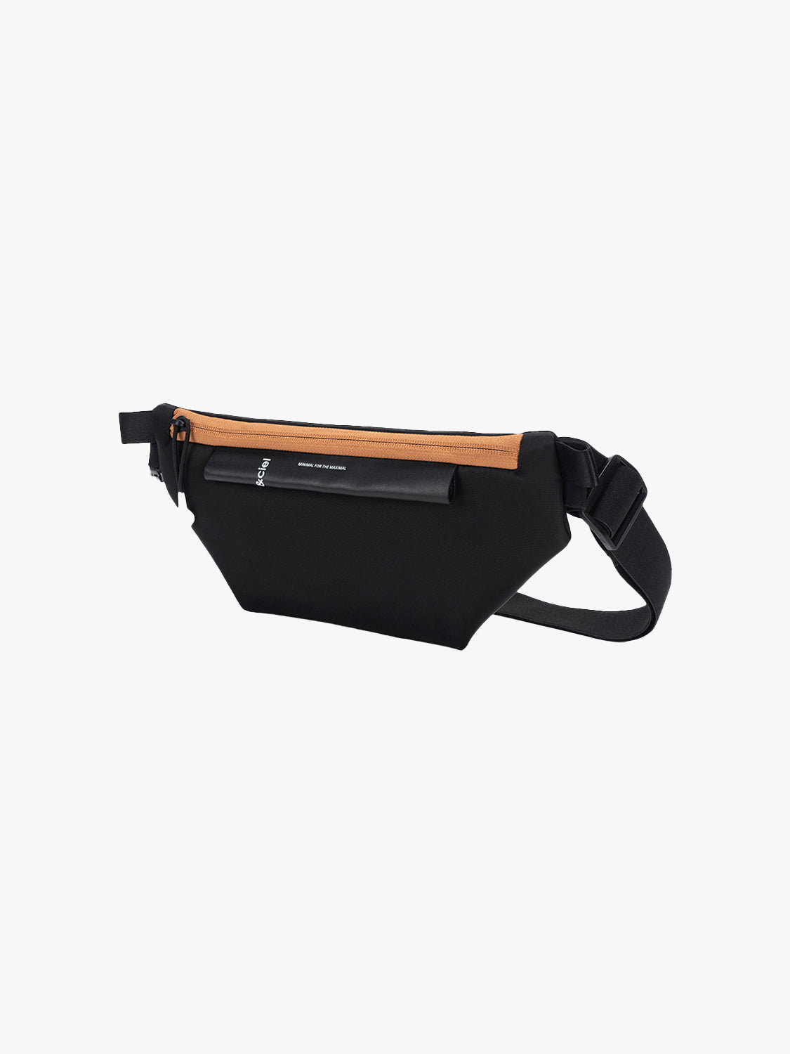 coteetciel Crossbody/Sling/Waist Bag Isarau XS Sleek Black Colour Accent côte&ciel EU 29172