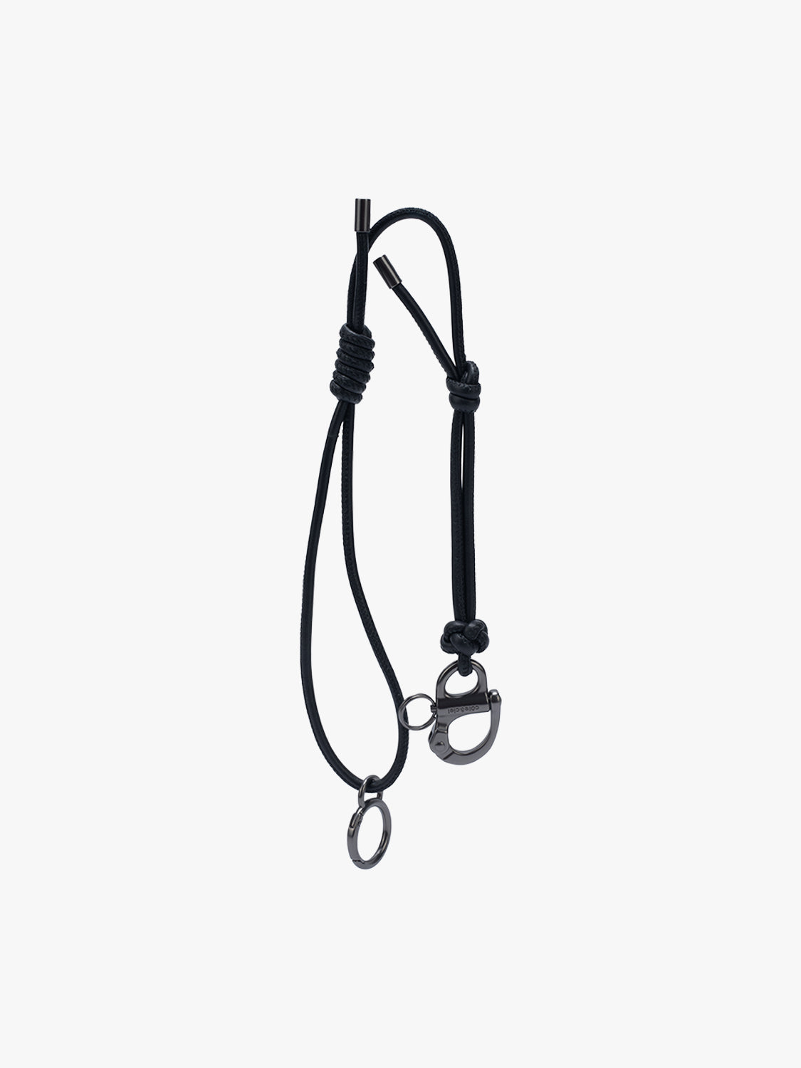 coteetciel Keychain LetGo Cord Knotted Alias Black côte&ciel EU 29283