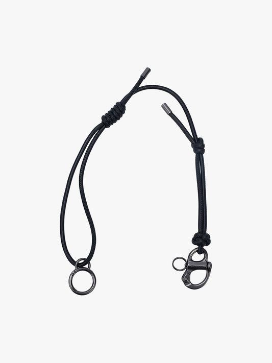 coteetciel Keychain LetGo Cord Knotted Alias Black côte&ciel EU 29283
