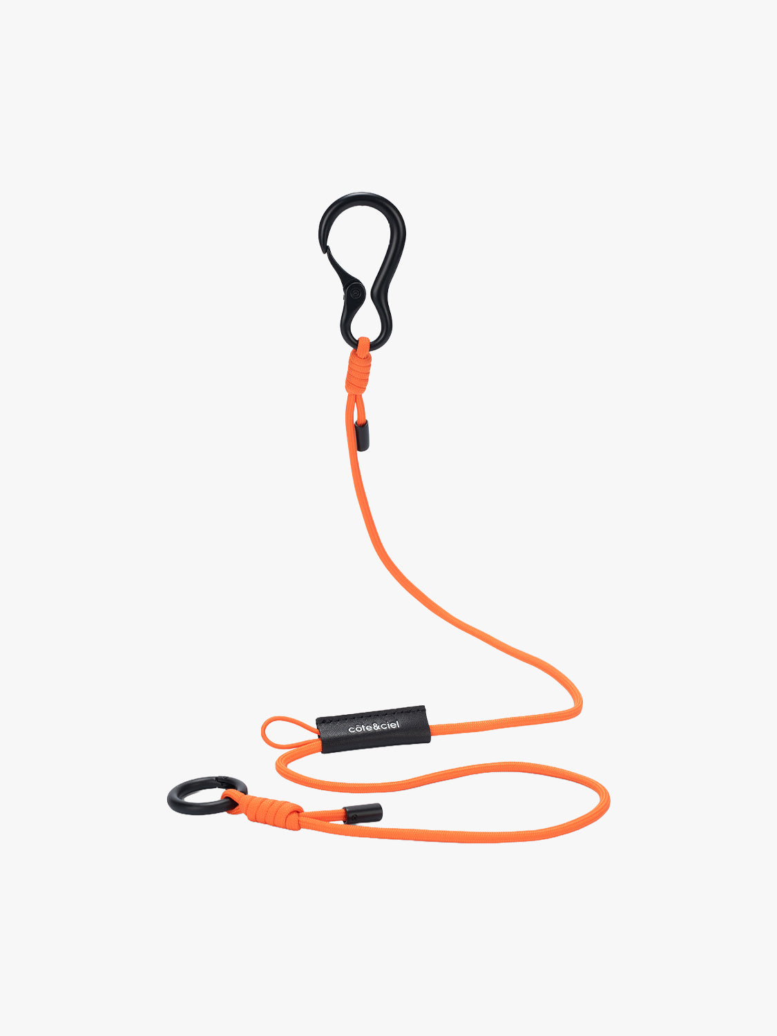 coteetciel Keychain LetGo Cord Orange/Black côte&ciel EU 29247