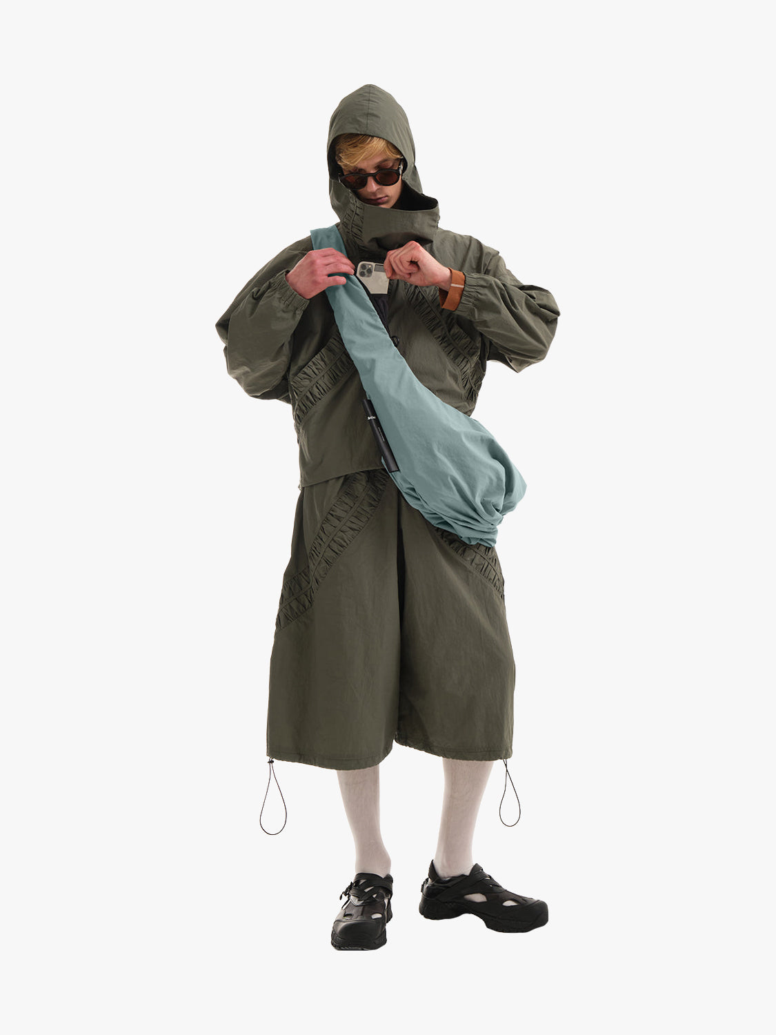 coteetciel Shoulder/Tote Hyco S Smooth Sage Green côte&ciel EU 29157