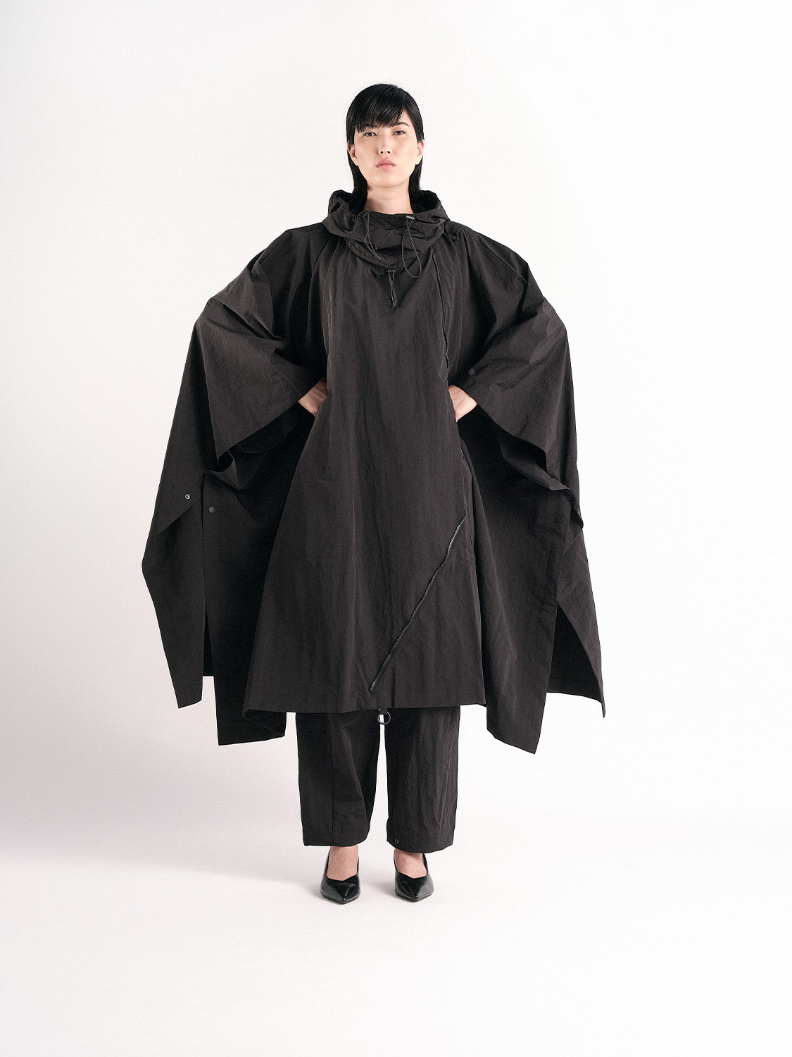 coteetciel Vertex Poncho Black côte&ciel EU 29189
